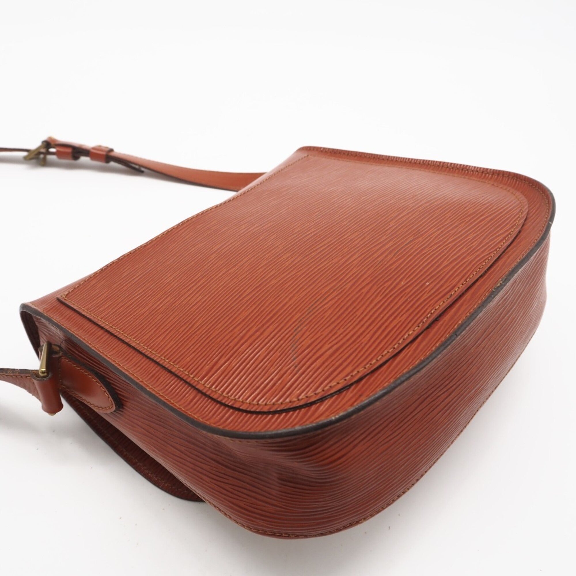 Louis Vuitton Brown Leather Shoulder Bag (Pre-Owned)