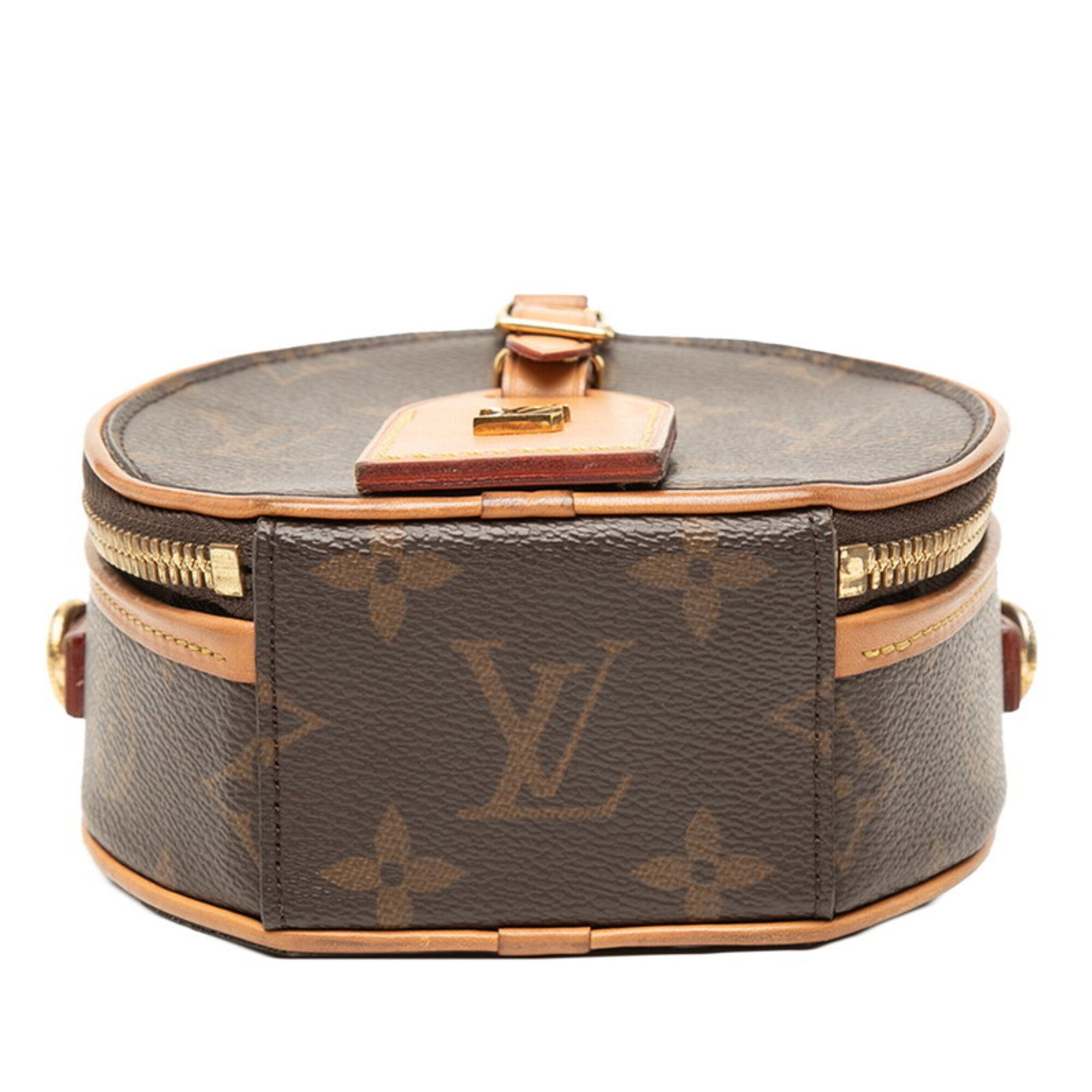 Louis Vuitton Brown Pvc Leather Handbag Shoulder Bag (Pre-Owned)