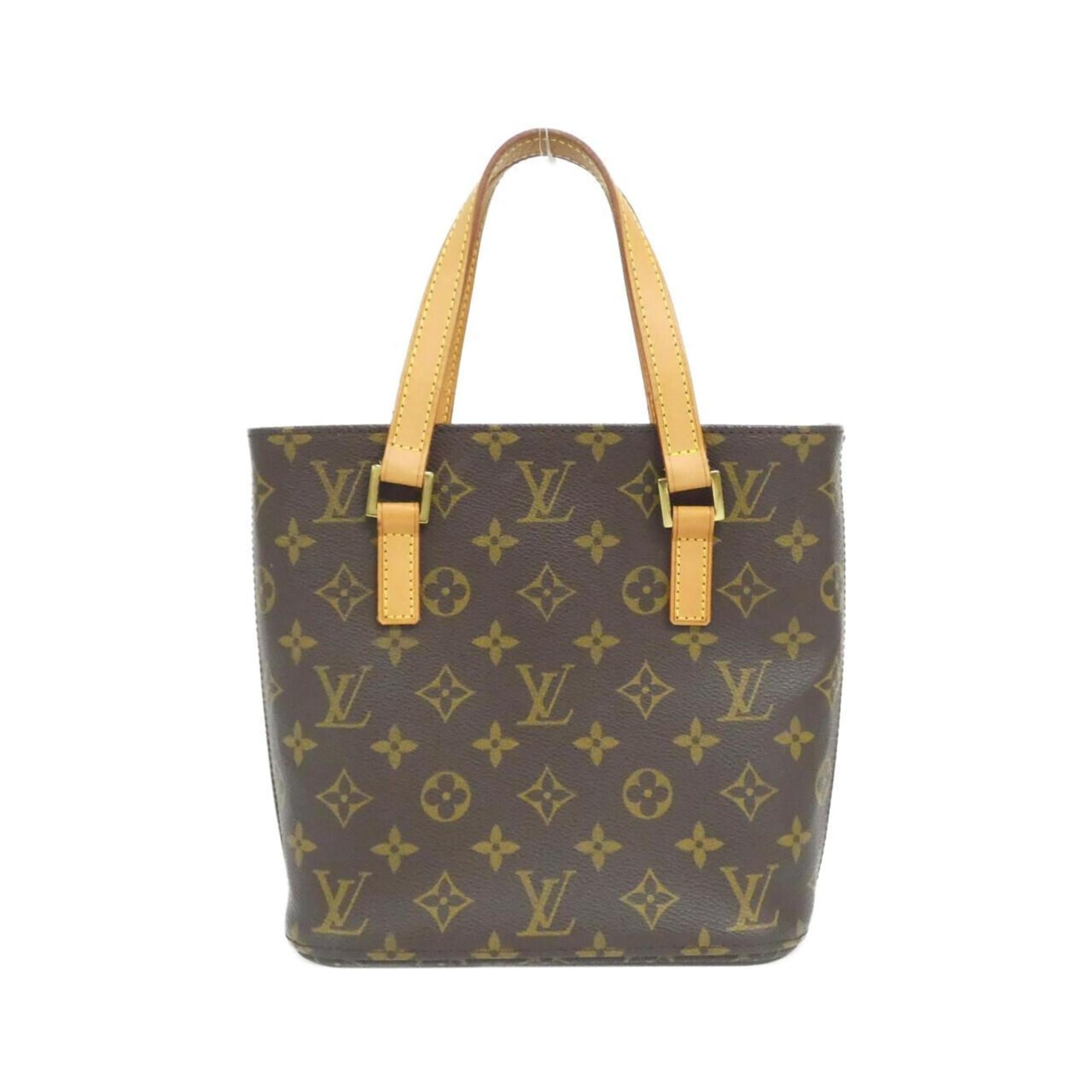 Louis Vuitton Marron Coated Canvas Handbag (Pre-Owned)