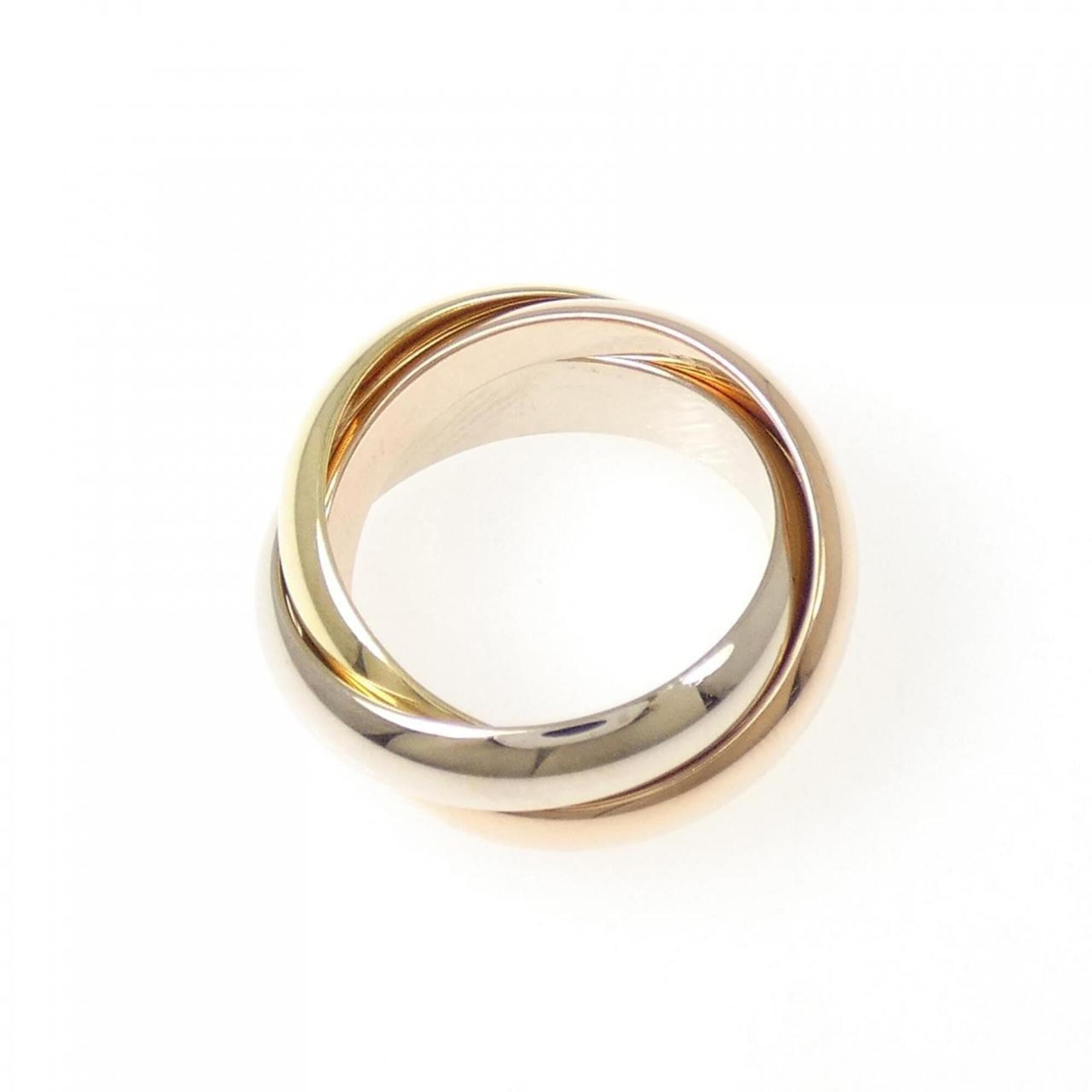 Cartier Yellow Gold (18K) Pink Gold (18K) White Gold (18K) Band Ring (Pre-Owned)