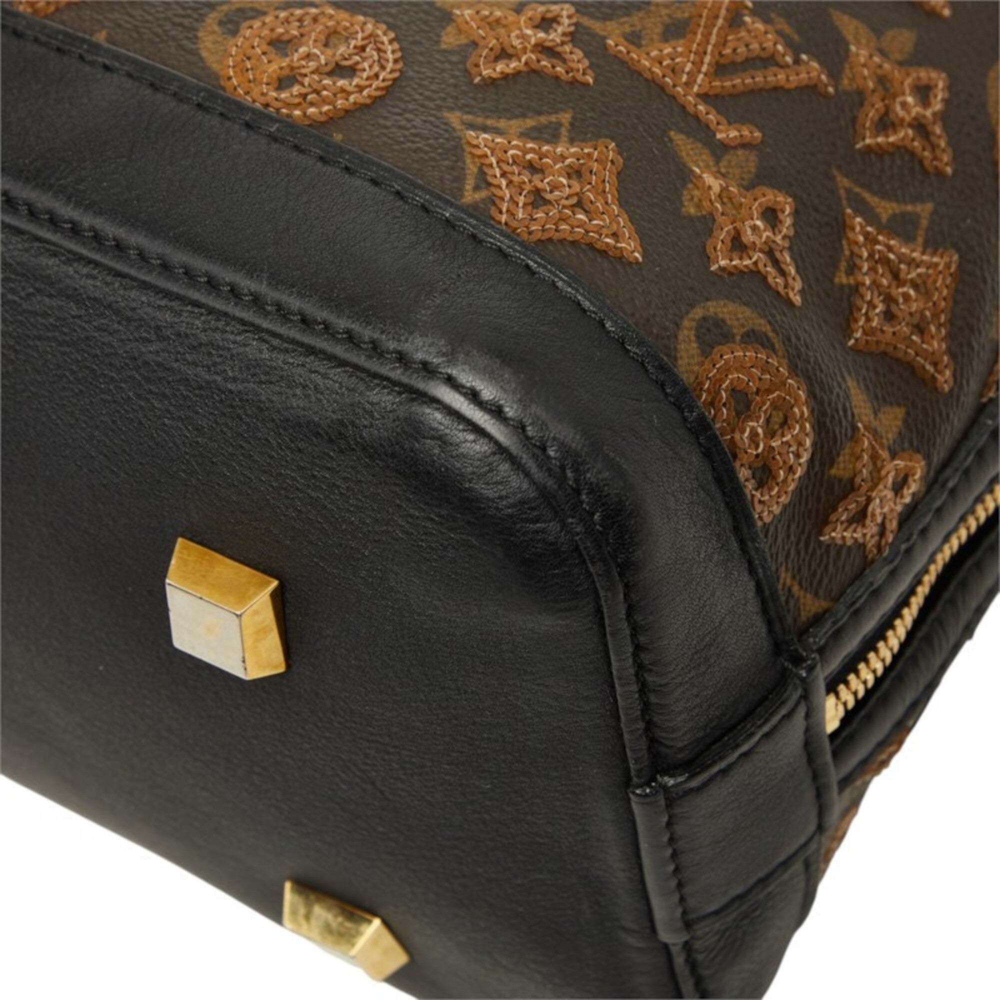Louis Vuitton Brown Monogram Eclipse Pvc Leather Handbag (Pre-Owned)