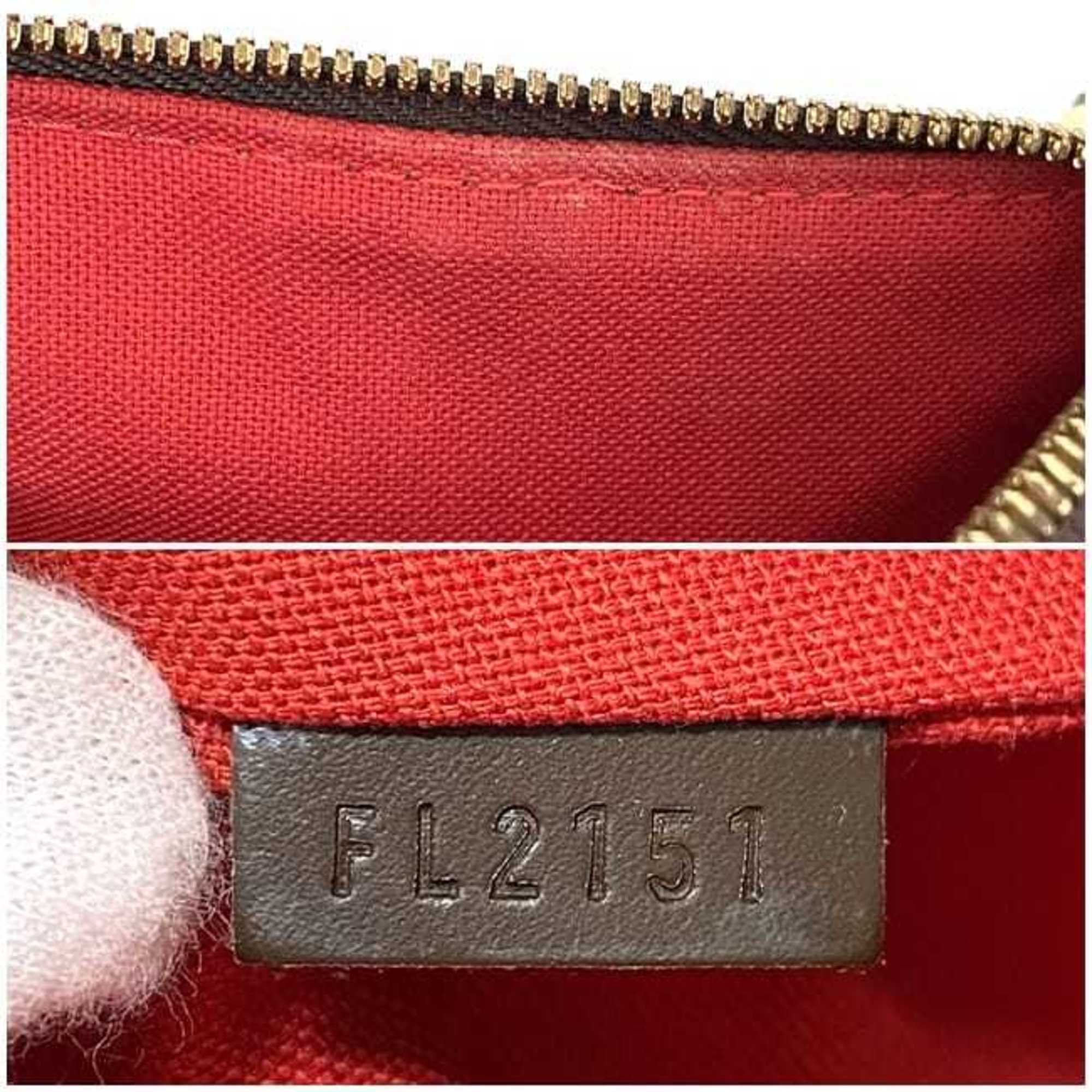 Louis Vuitton Brown Damier Canvas Ebene Damier Canvas Tote Bag (Pre-Owned)