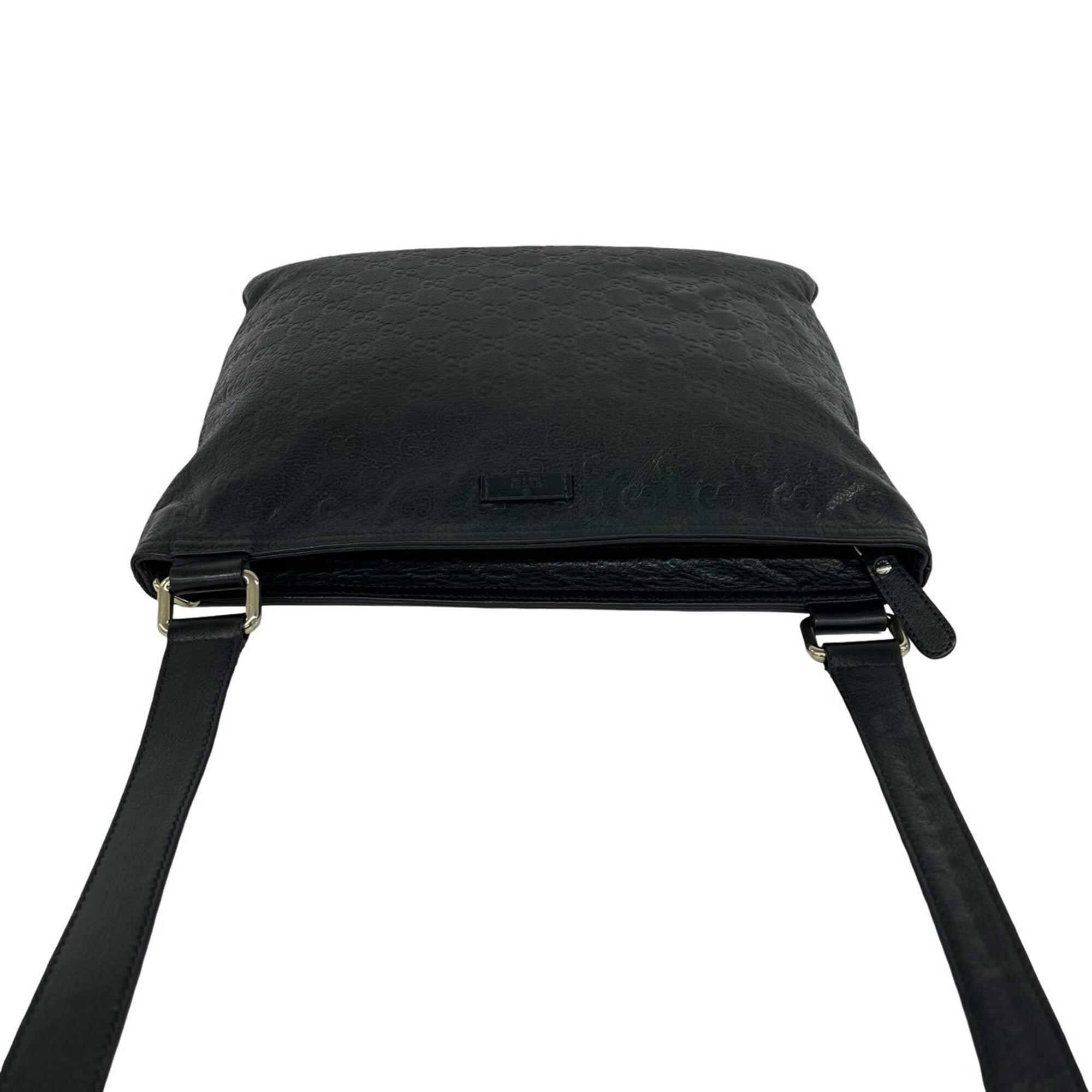 Gucci Black Leather Shoulder Bag (Pre-Owned)