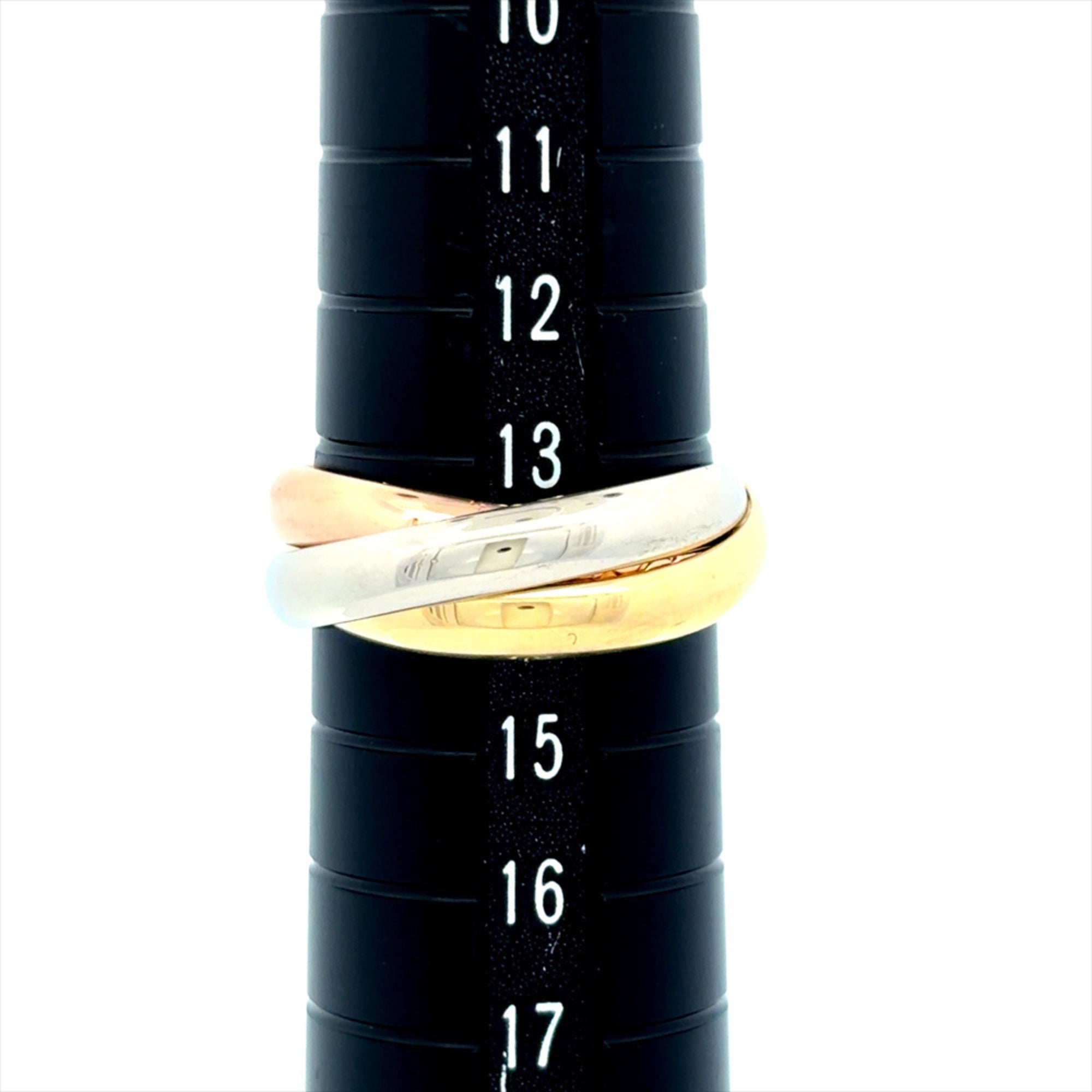 Cartier Pink Gold White Gold Yellow Gold Yellow Gold (18K) Pink Gold (18K) White Gold (18K) Band Ring (Pre-Owned)