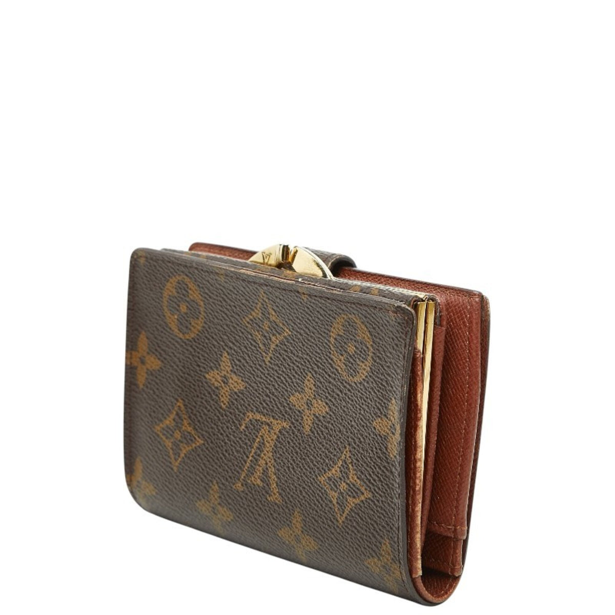 Louis Vuitton Brown Pvc Leather Wallet (Bi-Fold) (Pre-Owned)