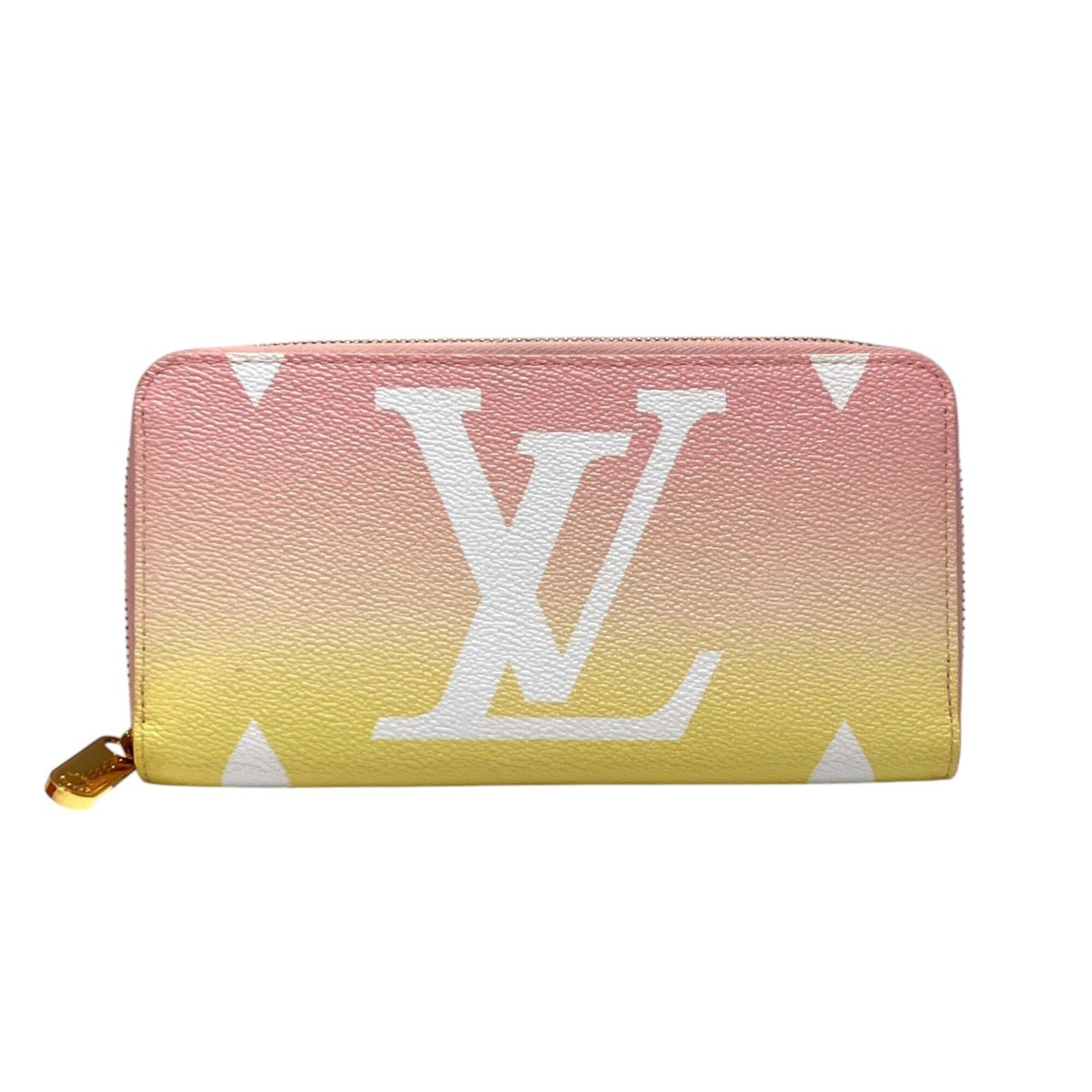 Louis Vuitton Rose Clair Pvc Long Wallet (Bi-Fold) (Pre-Owned)