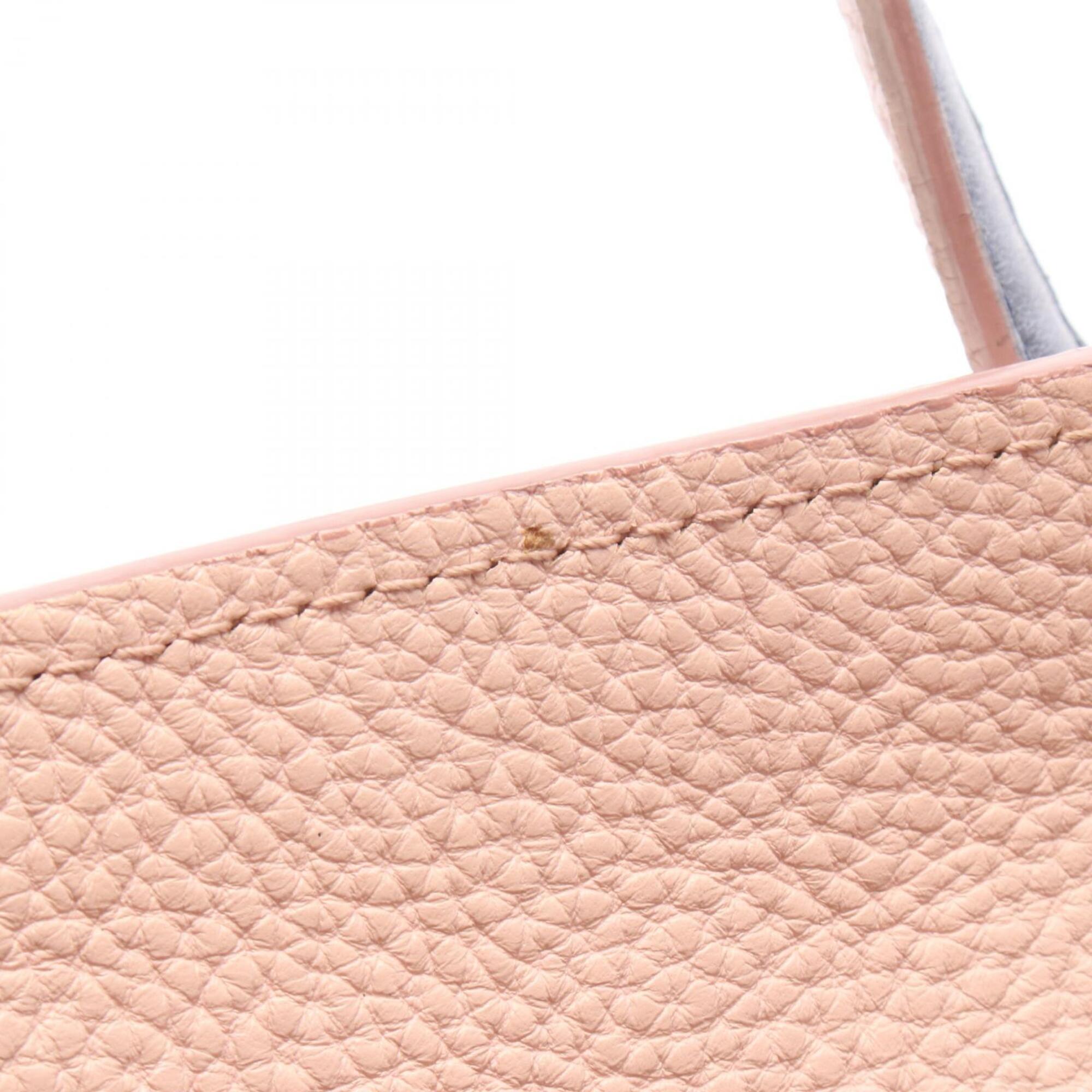 Salvatore Ferragamo Pink Leather Handbag (Pre-Owned)