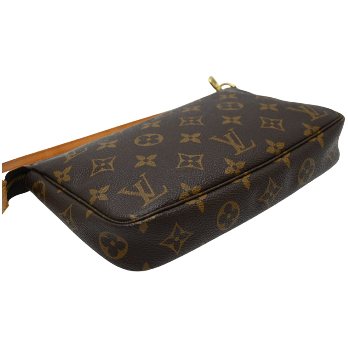 Louis Vuitton Brown Monogram Pochette Pouch (Pre-Owned)