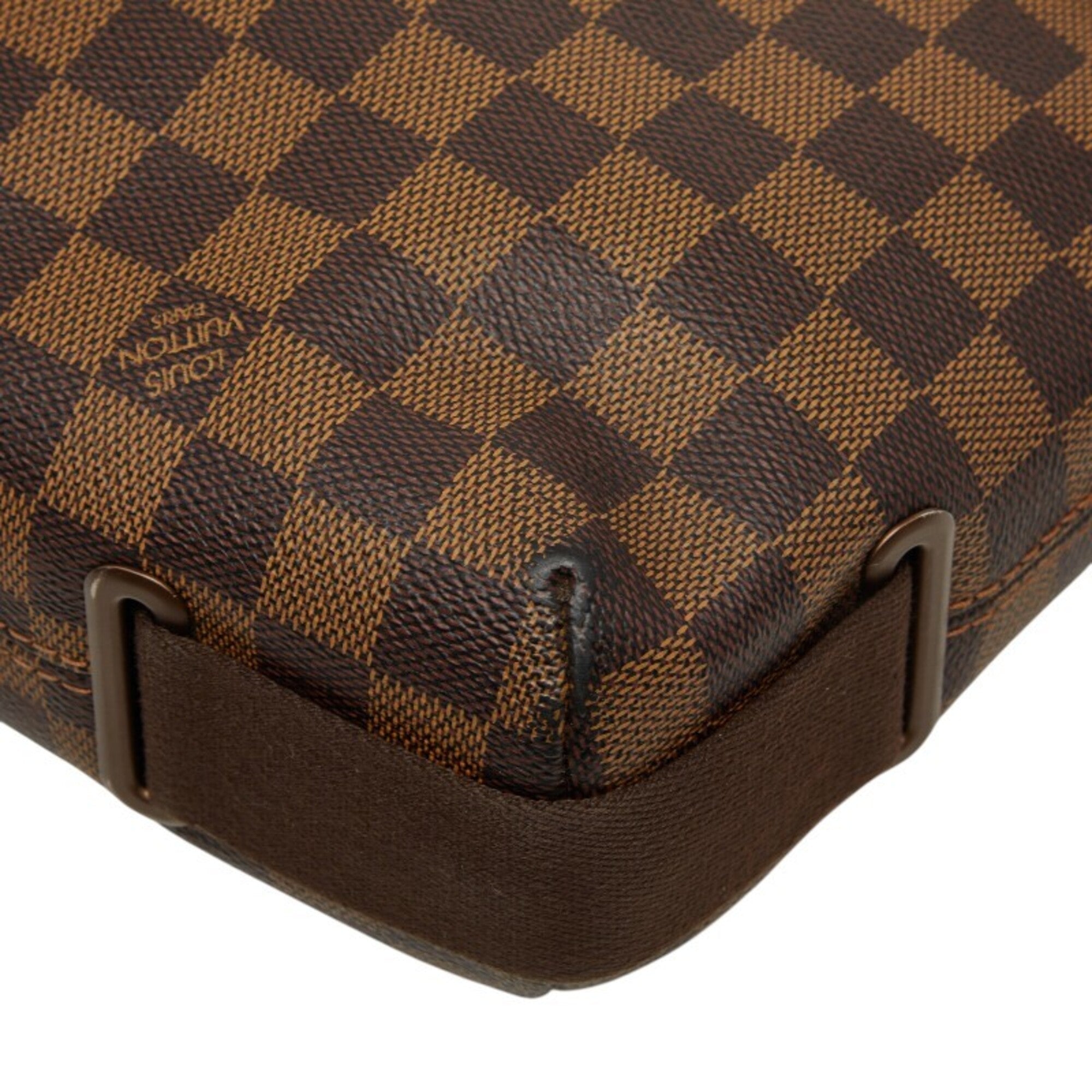 Louis Vuitton Brown Pvc Leather Shoulder Bag (Pre-Owned)