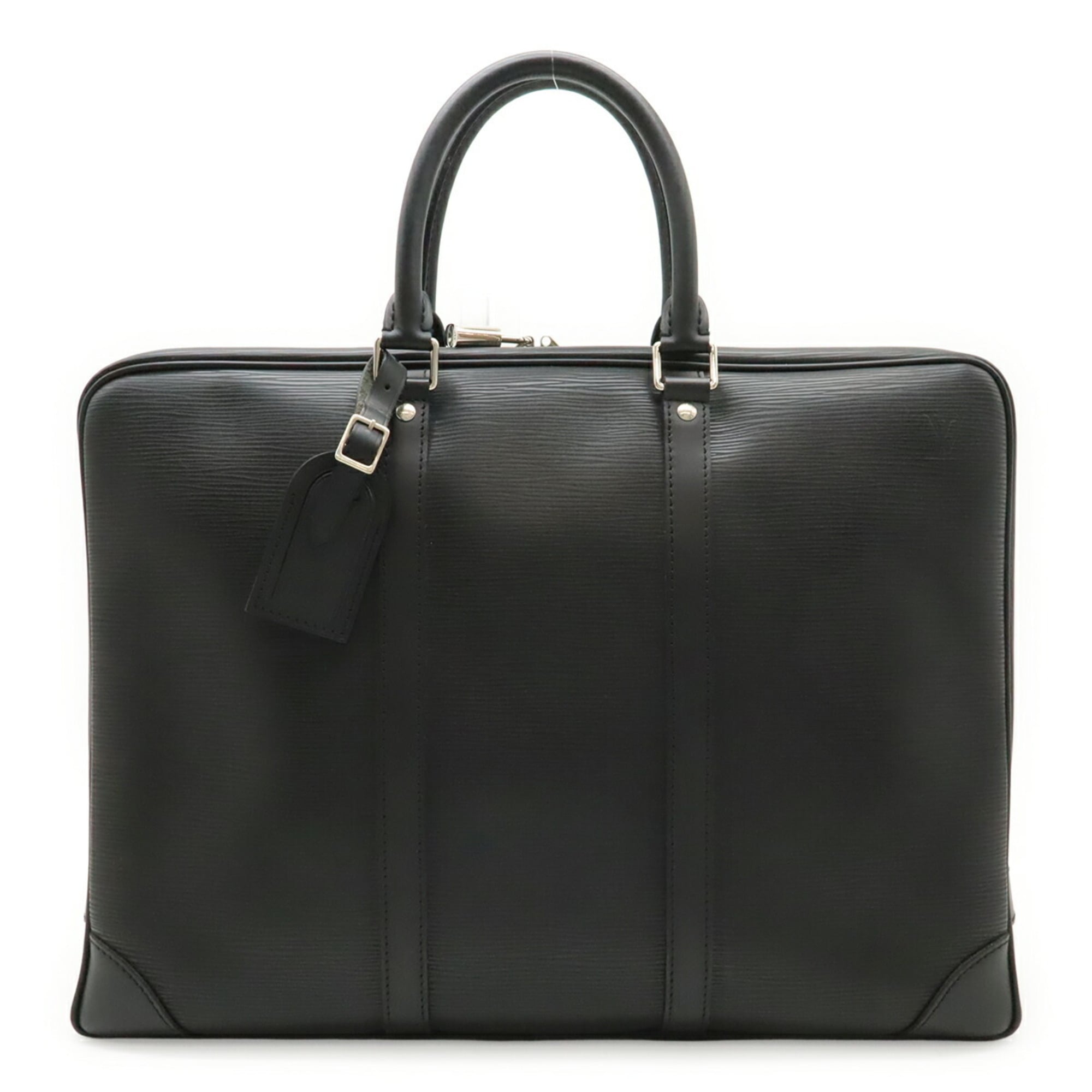 Louis Vuitton Black Noir Epi Leather Handbag (Pre-Owned)