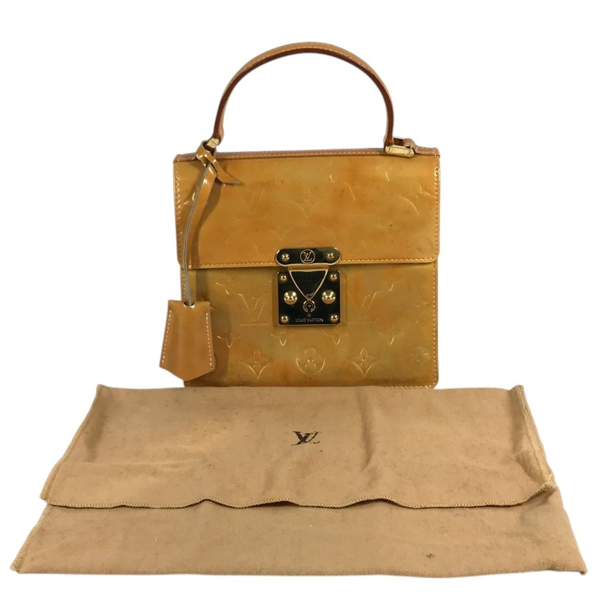 Louis Vuitton Monogram Vernis Gris Monogram Vernis Handbag (Pre-Owned)