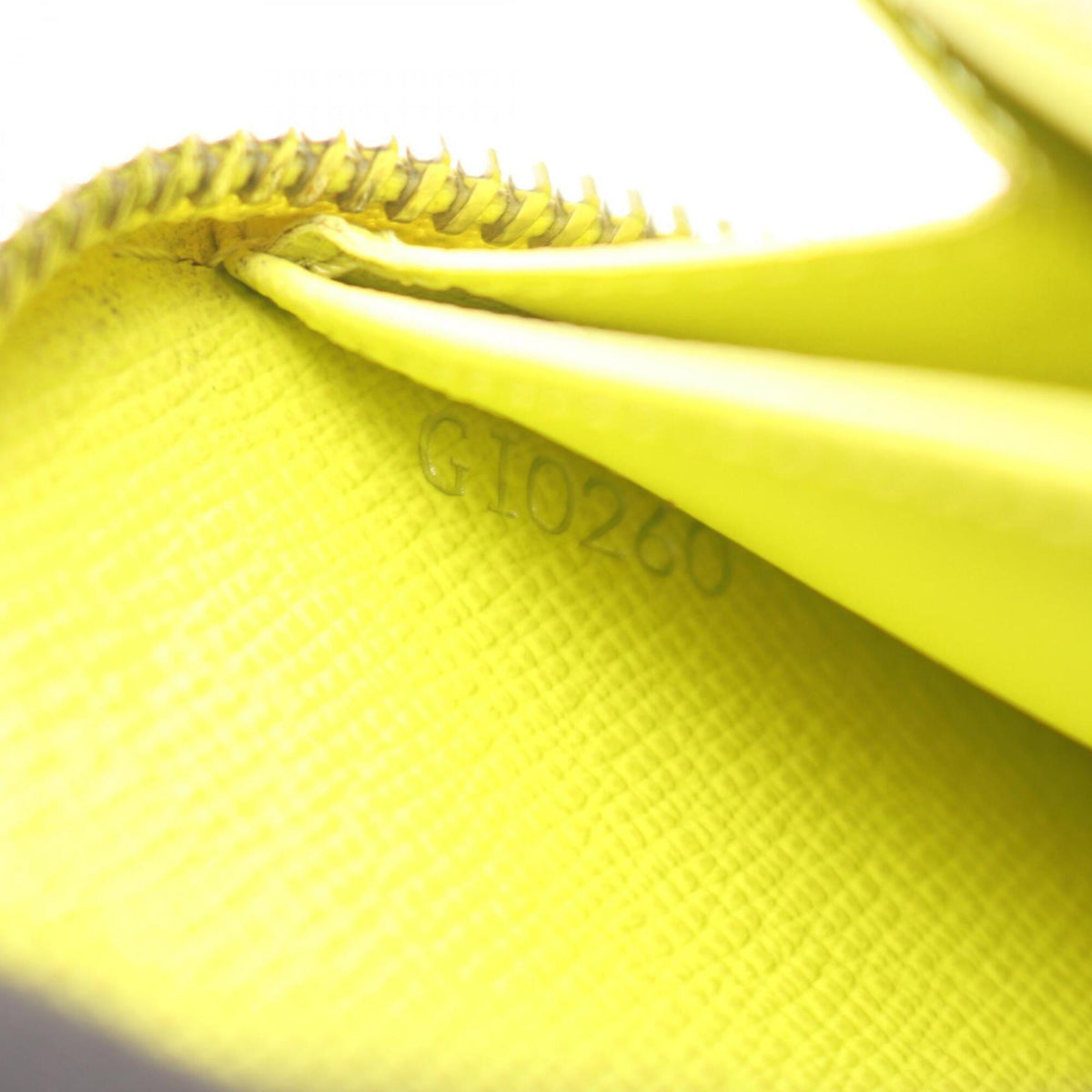 Louis Vuitton Yellow Epi Leather Long Wallet (Bi-Fold) (Pre-Owned)