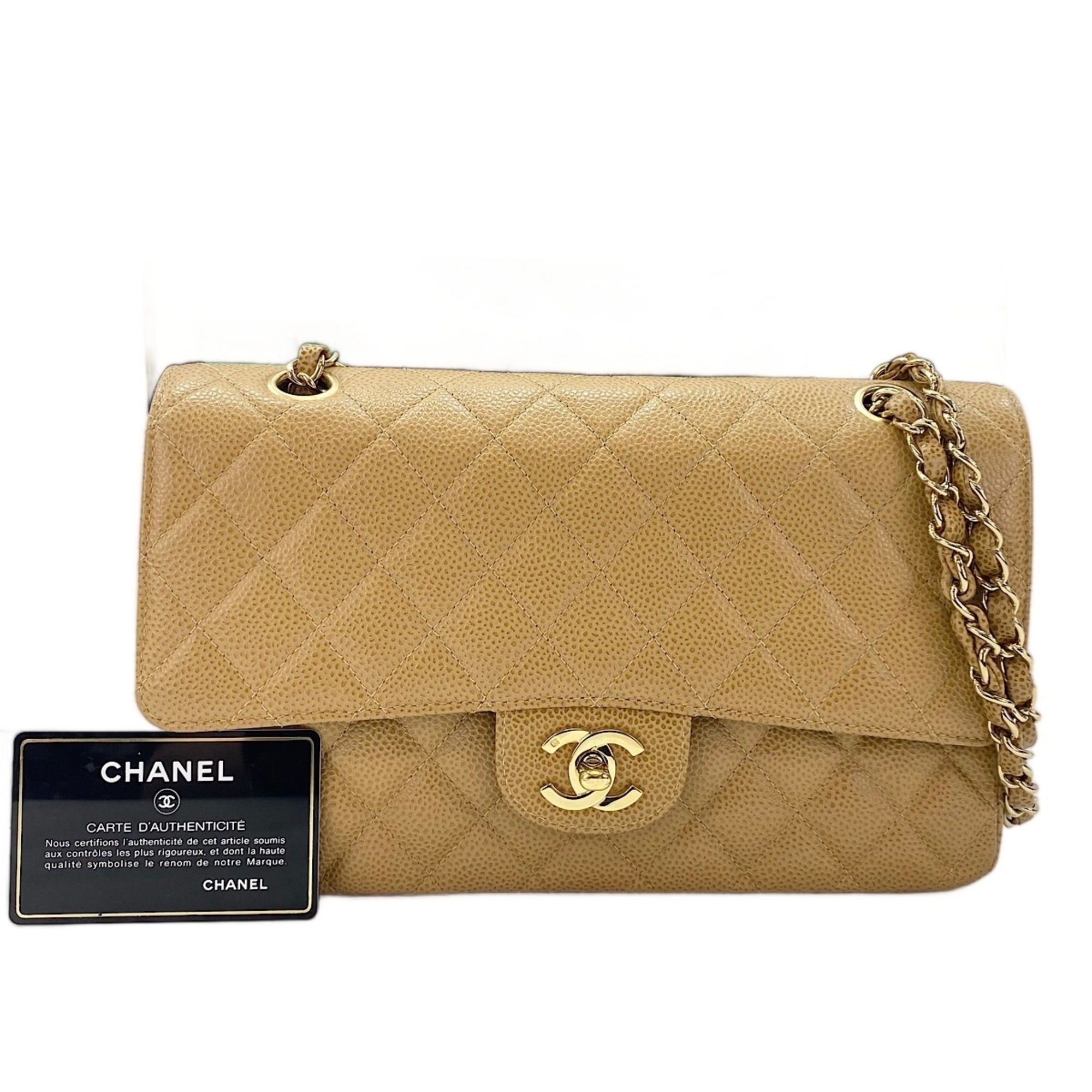 Chanel Beige Shoulder Bag (Pre-Owned)
