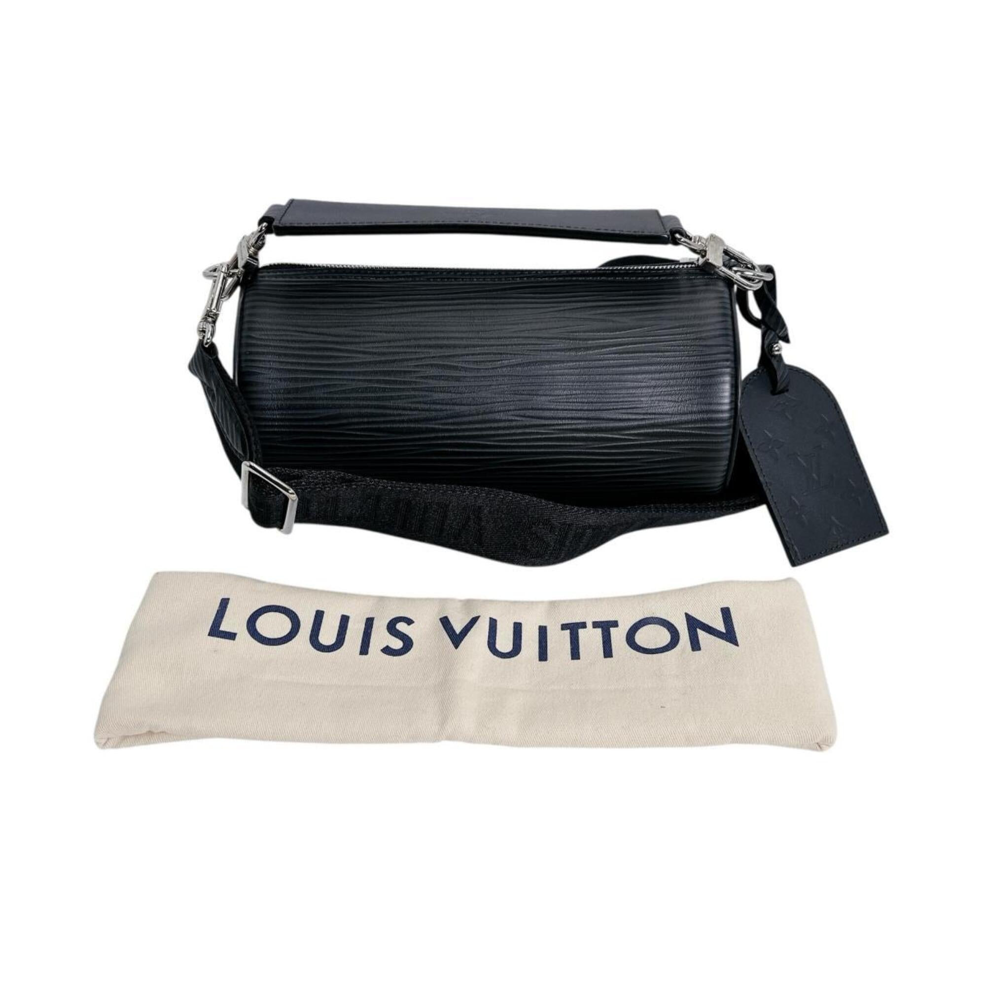 Louis Vuitton Black Epi Leather Handbag (Pre-Owned)