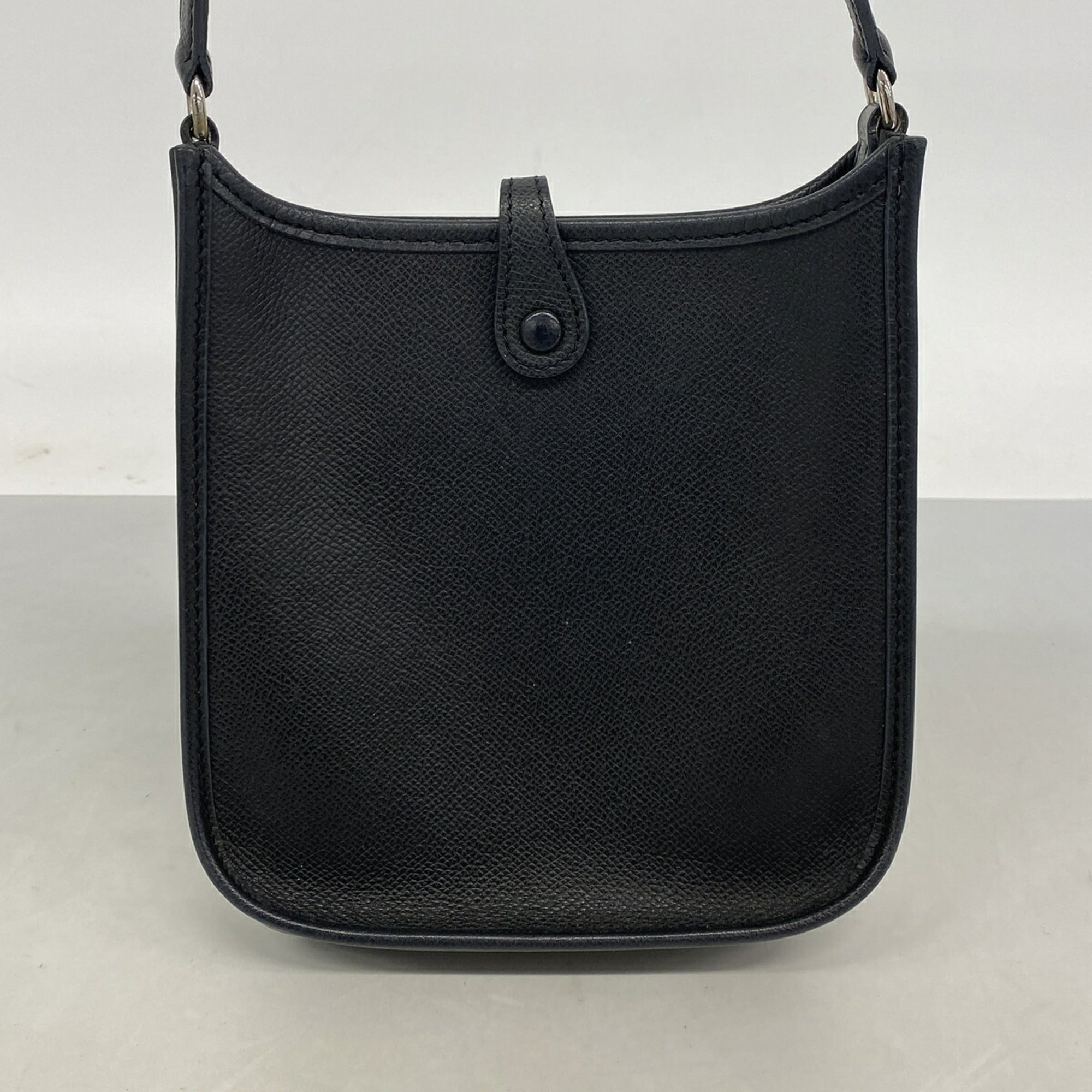 Hermes Black Epsom Leather Leather Shoulder Bag (Pre-Owned)