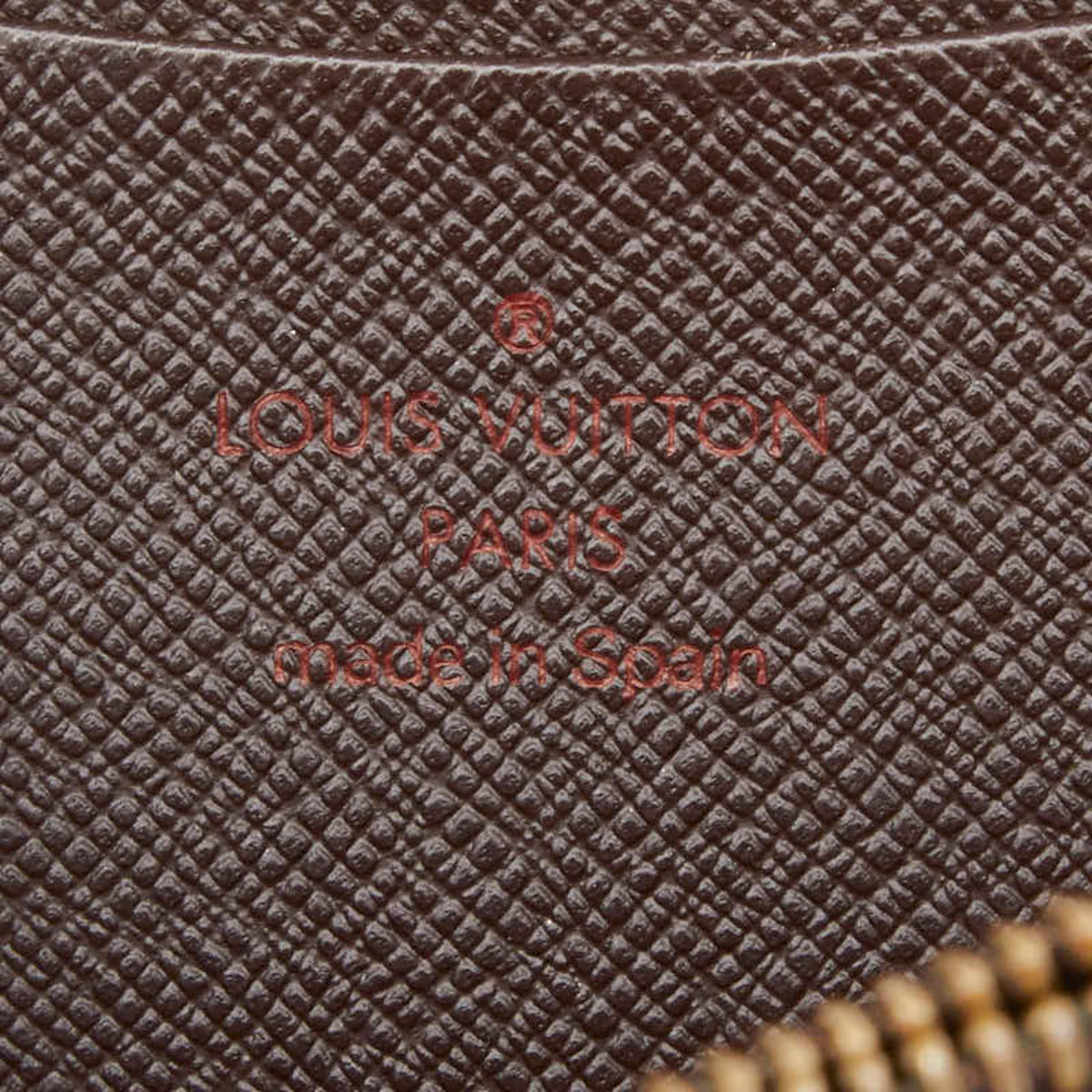 Louis Vuitton Brown Pvc Leather Long Wallet (Bi-Fold) (Pre-Owned)