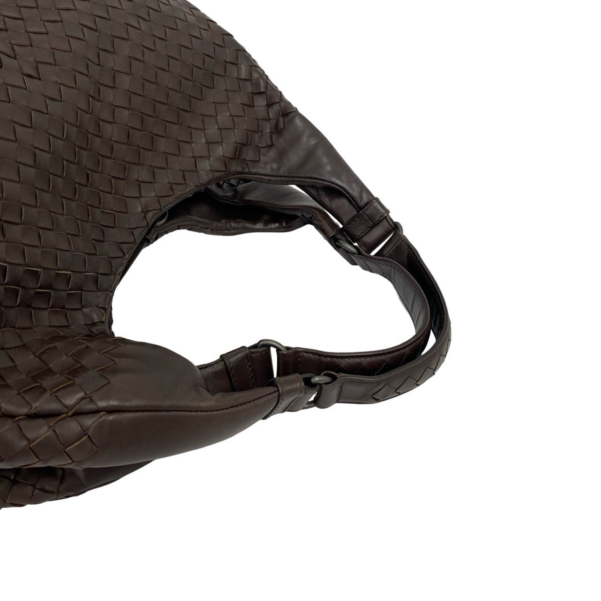 Bottega Veneta Brown Leather Shoulder Bag (Pre-Owned)