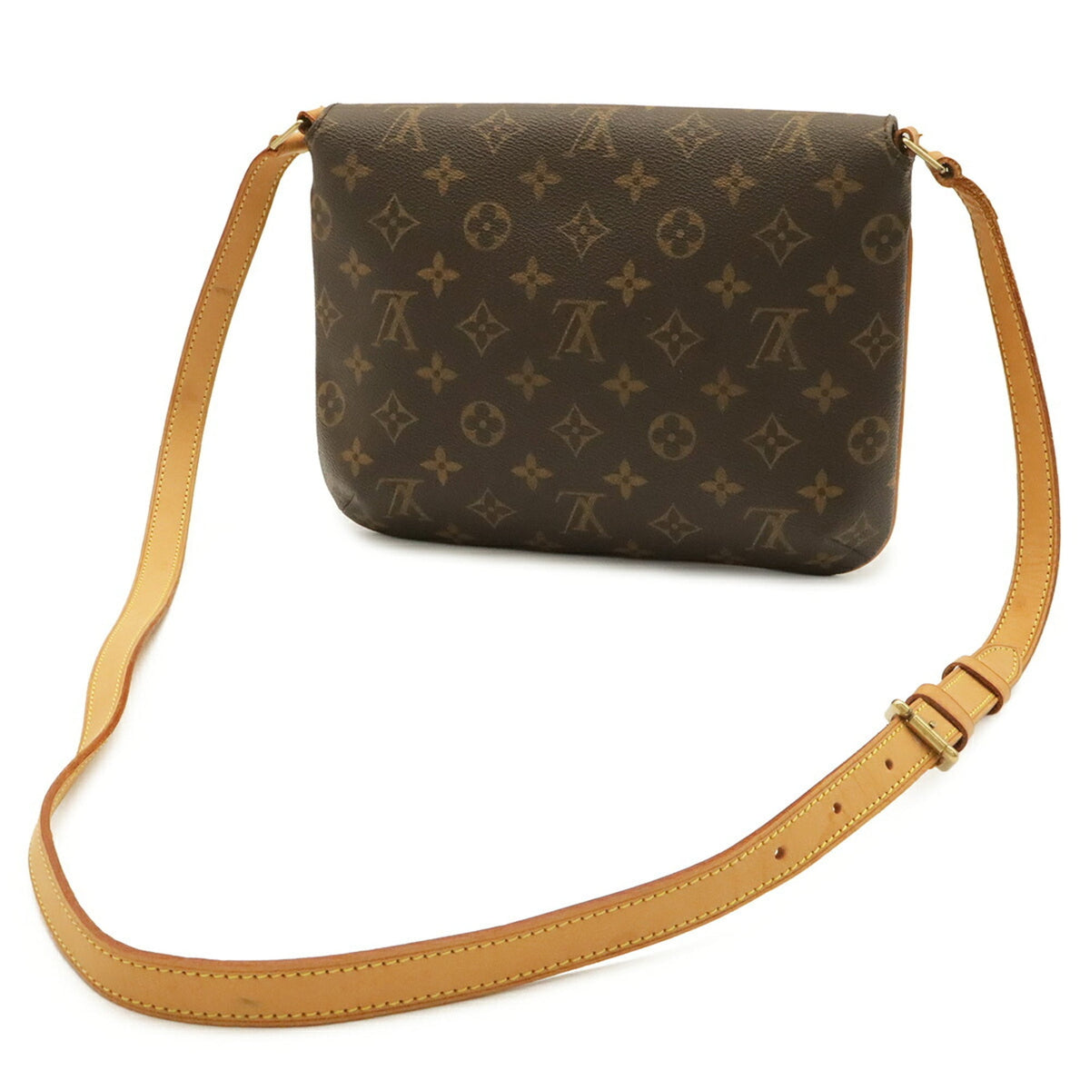 Louis Vuitton Brown Monogram Canvas Pvc Coated Canvas Shoulder Bag (Pre-Owned)