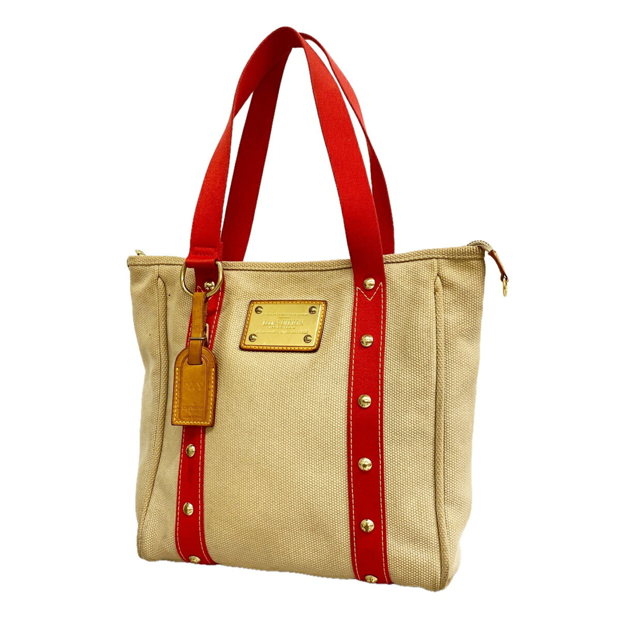 Louis Vuitton Beige Tote Bag (Pre-Owned)