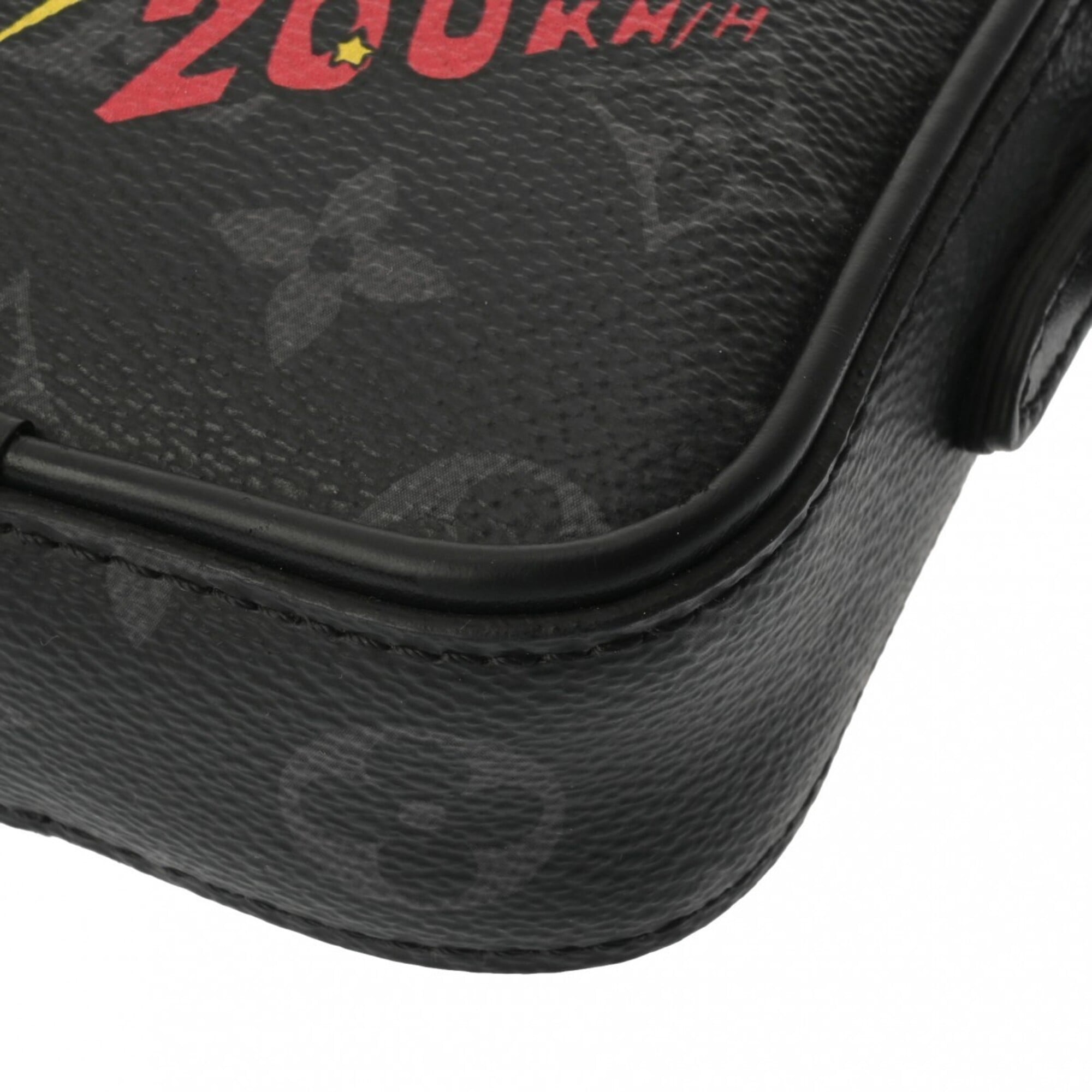 Louis Vuitton Black Monogram Eclipse Canvas Shoulder Bag (Pre-Owned)