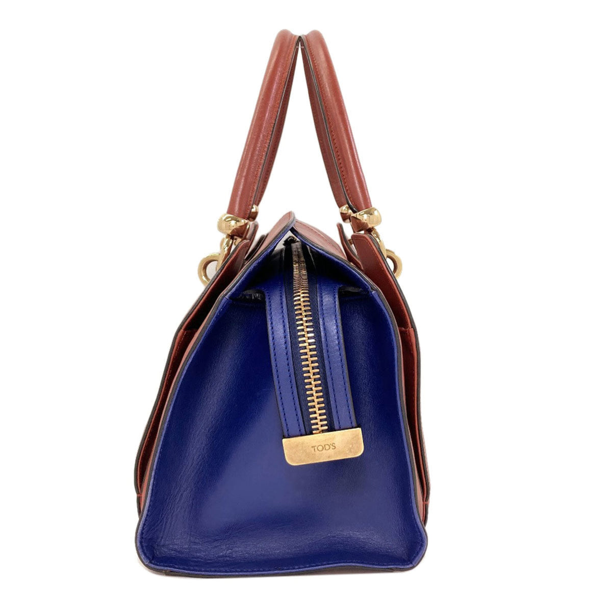 Tod's Brown Leather Handbag (Pre-Owned)