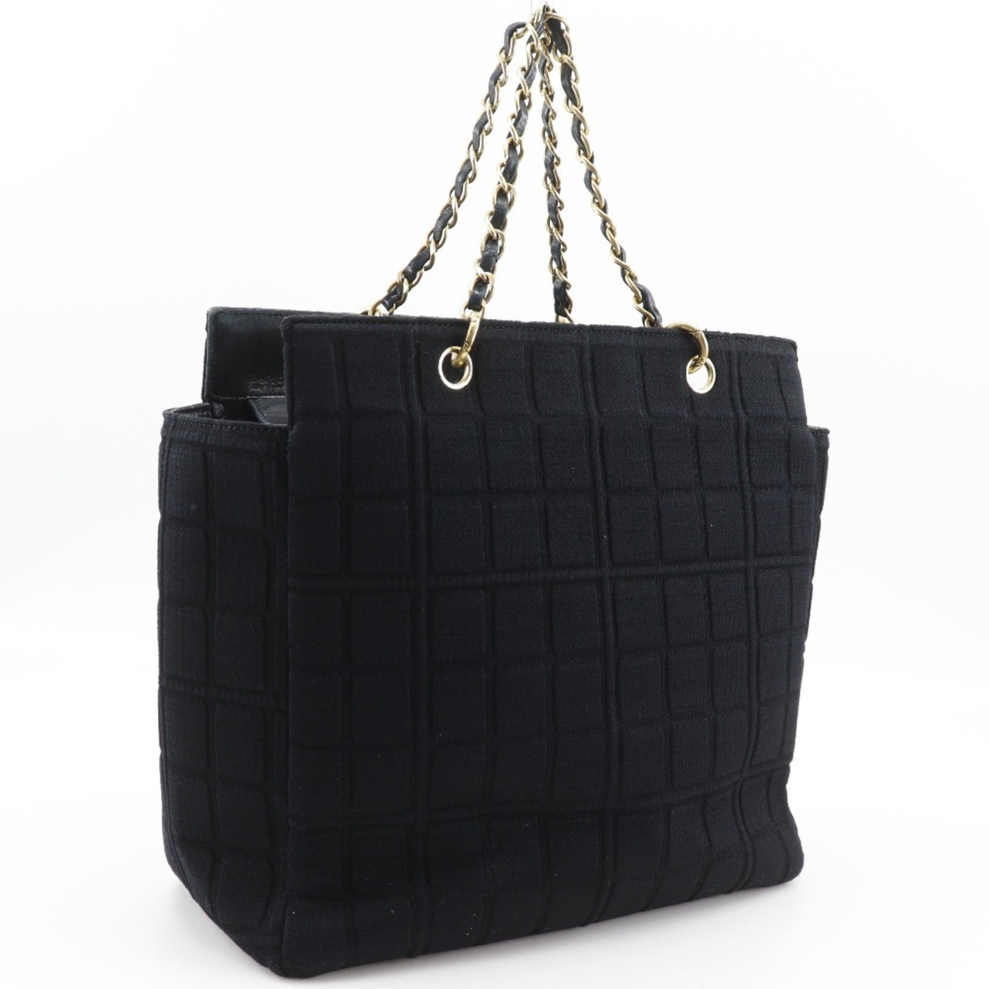 Chanel Black Jersey Tote Bag (Pre-Owned)