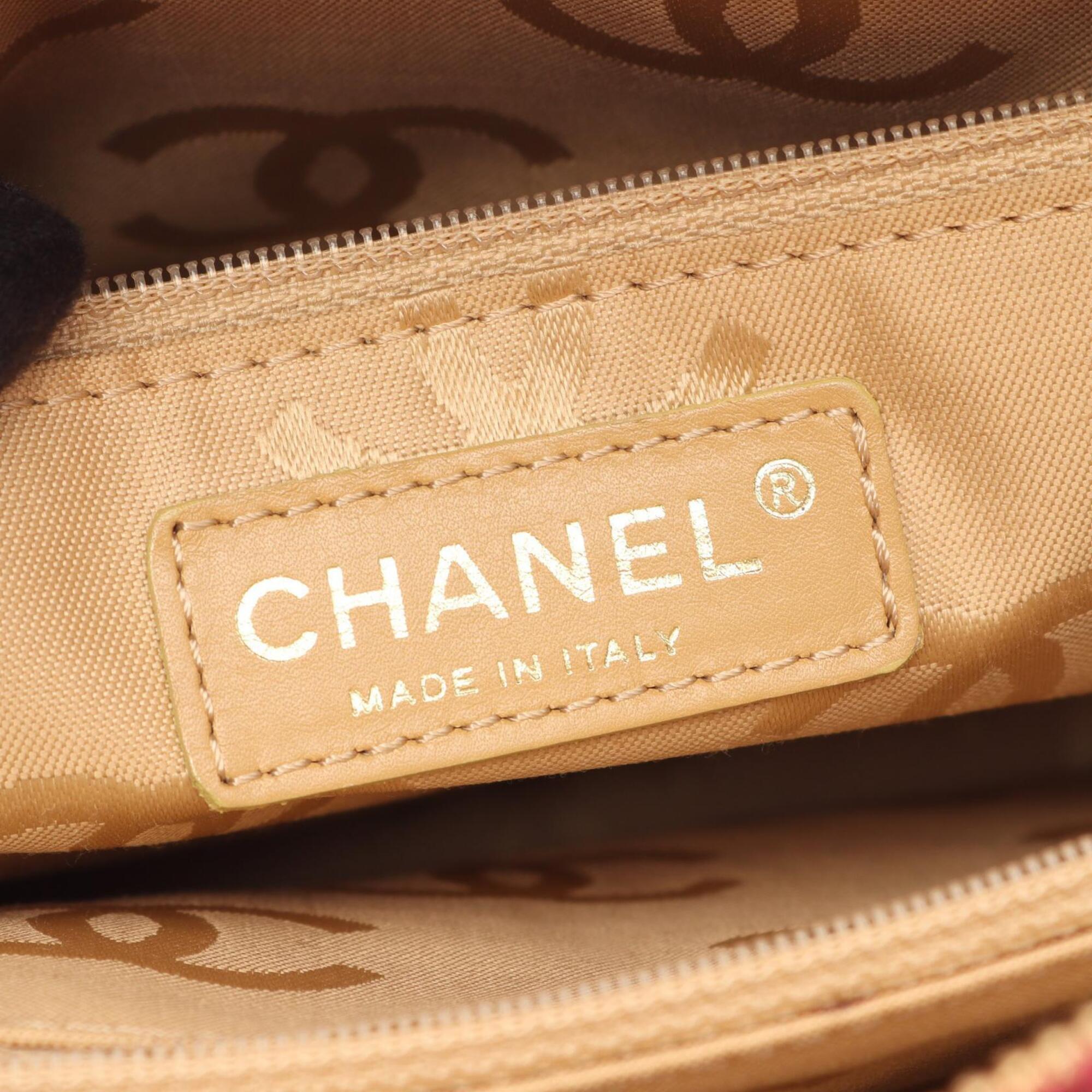 Chanel Pink Leather Handbag (Pre-Owned)