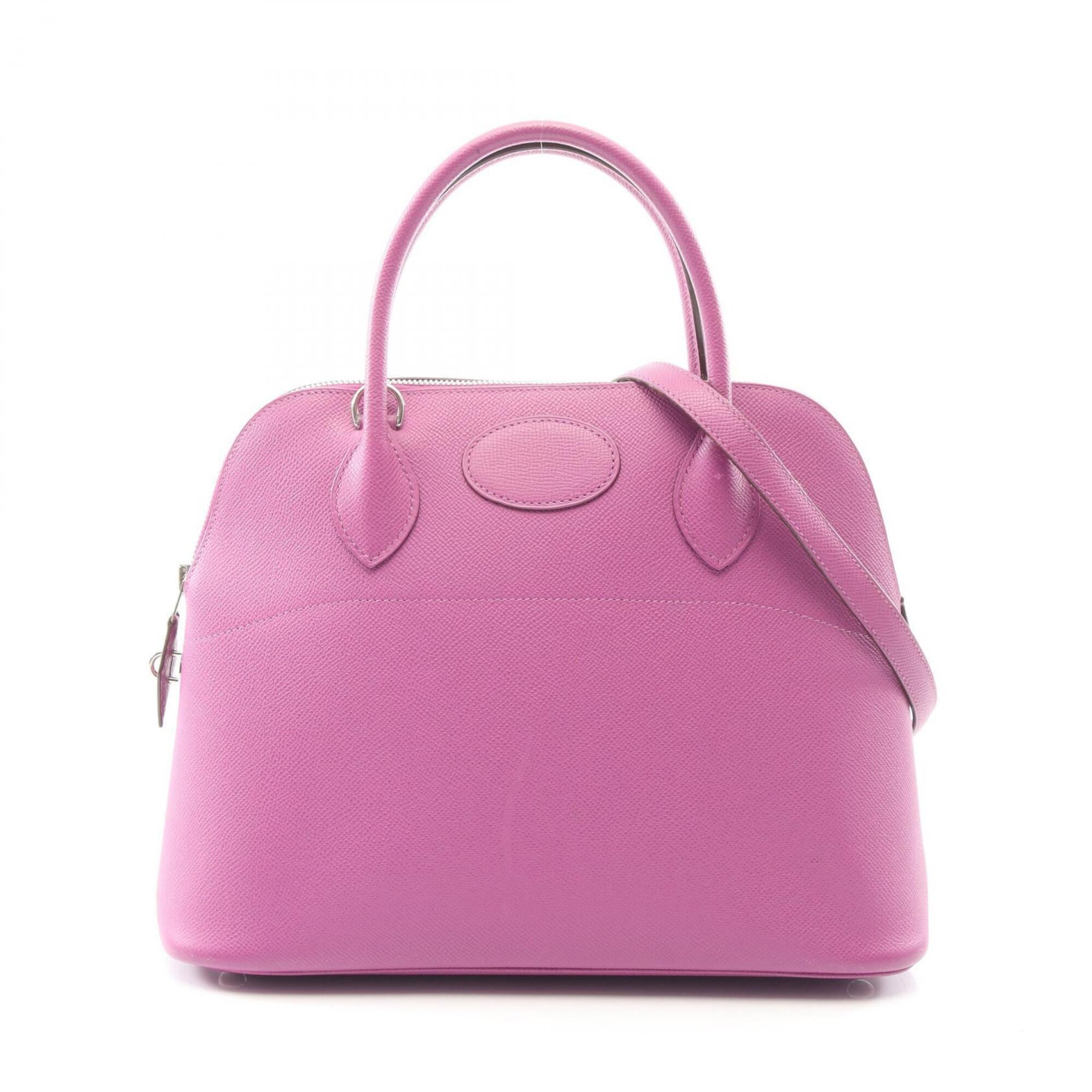 Hermes Cyclamen Purple Epsom Leather Handbag (Pre-Owned)