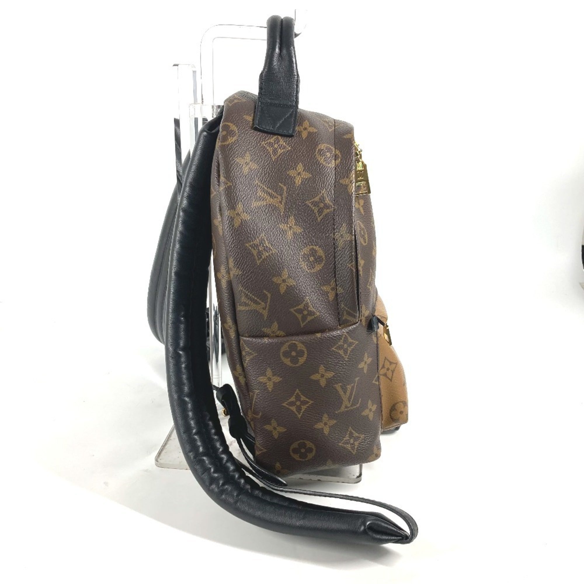 Louis Vuitton Beige Brown Monogram Reverse Backpack (Pre-Owned)