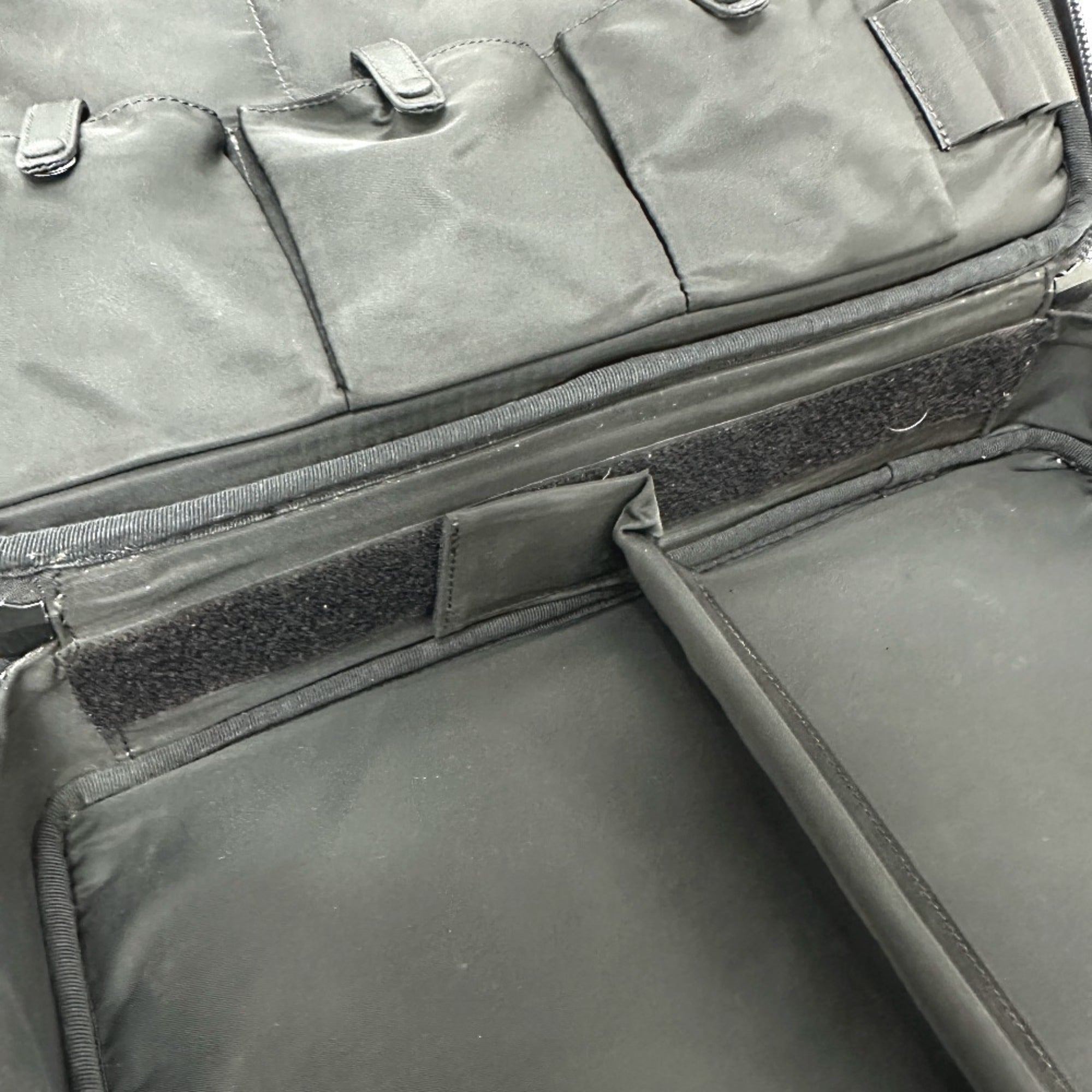 Prada Black Nylon Briefcase Shoulder Bag (Pre-Owned)