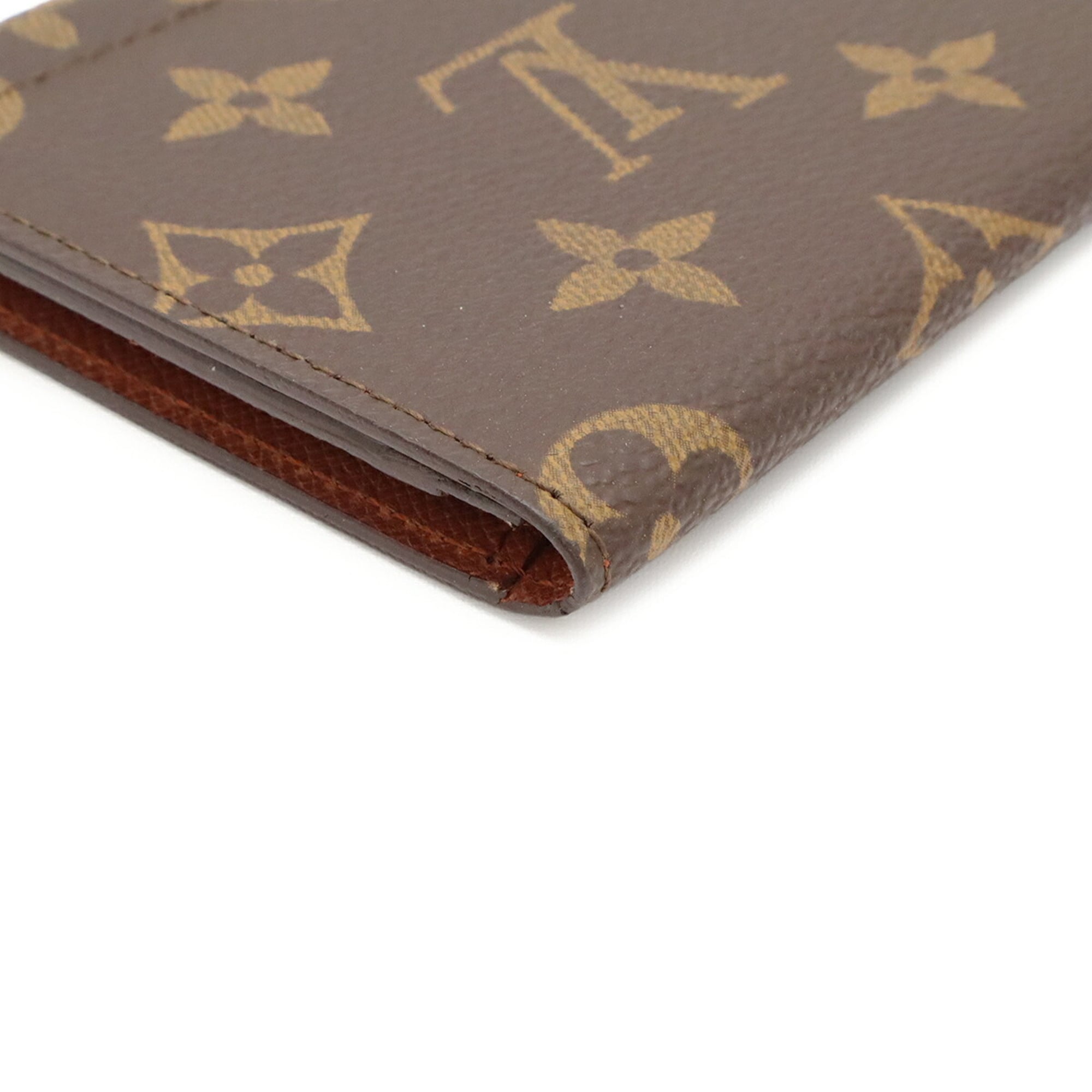 Louis Vuitton Brown Monogram Canvas Long Bill Wallet (Bi-Fold) (Pre-Owned)