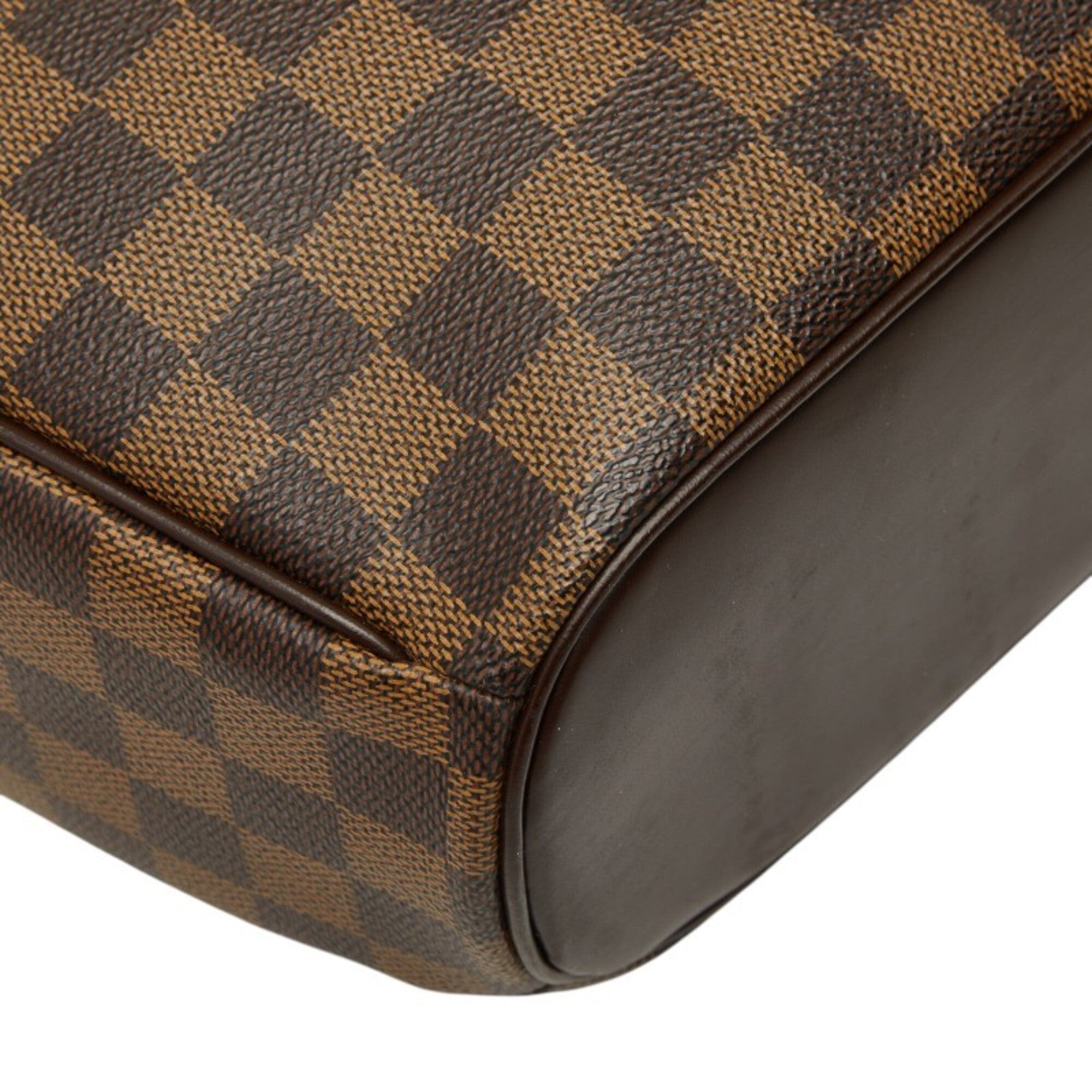 Louis Vuitton Brown Pvc Leather Handbag (Pre-Owned)