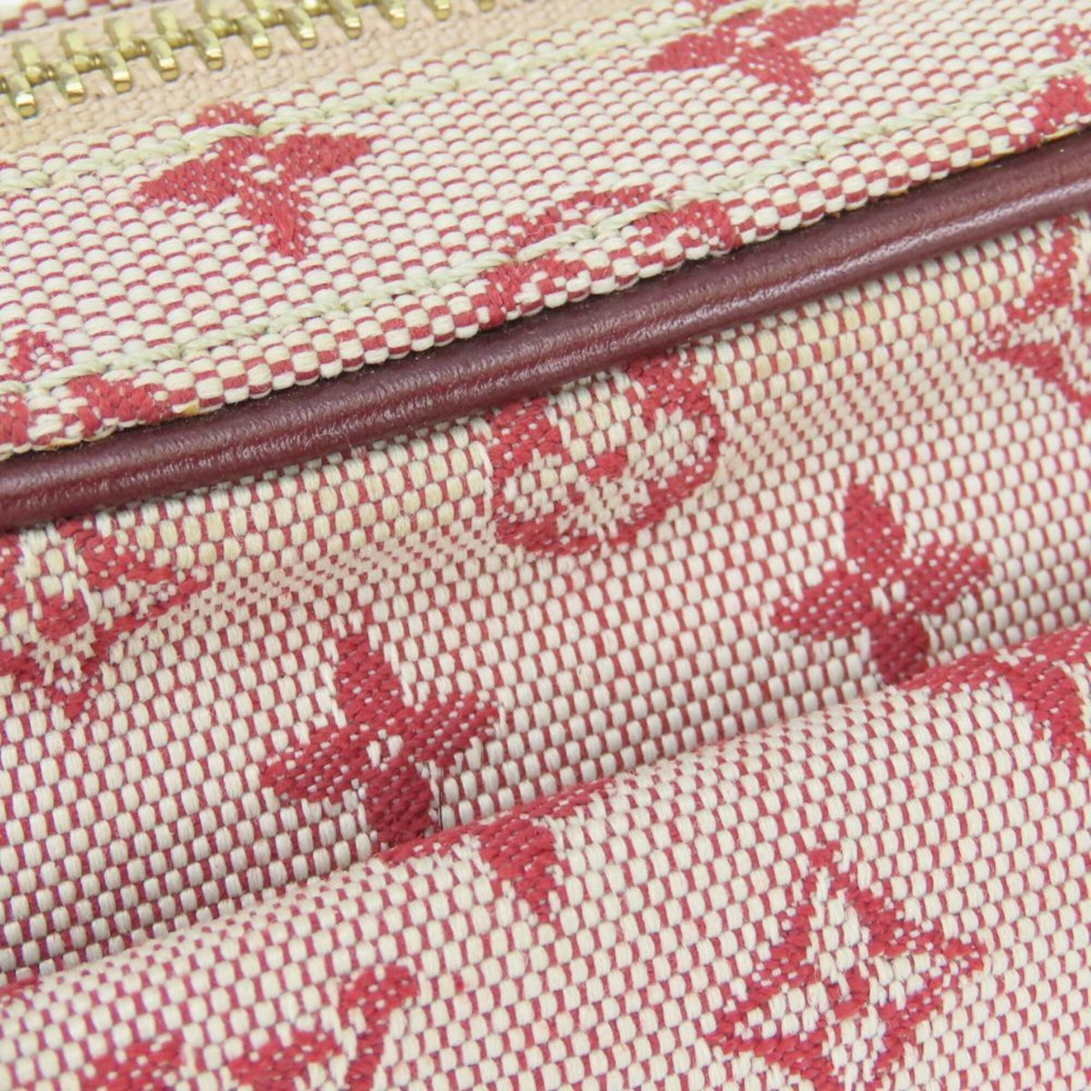 Louis Vuitton Bordeaux Cherry Red Color Monogram Mini Pochette Shoulder Bag (Pre-Owned)