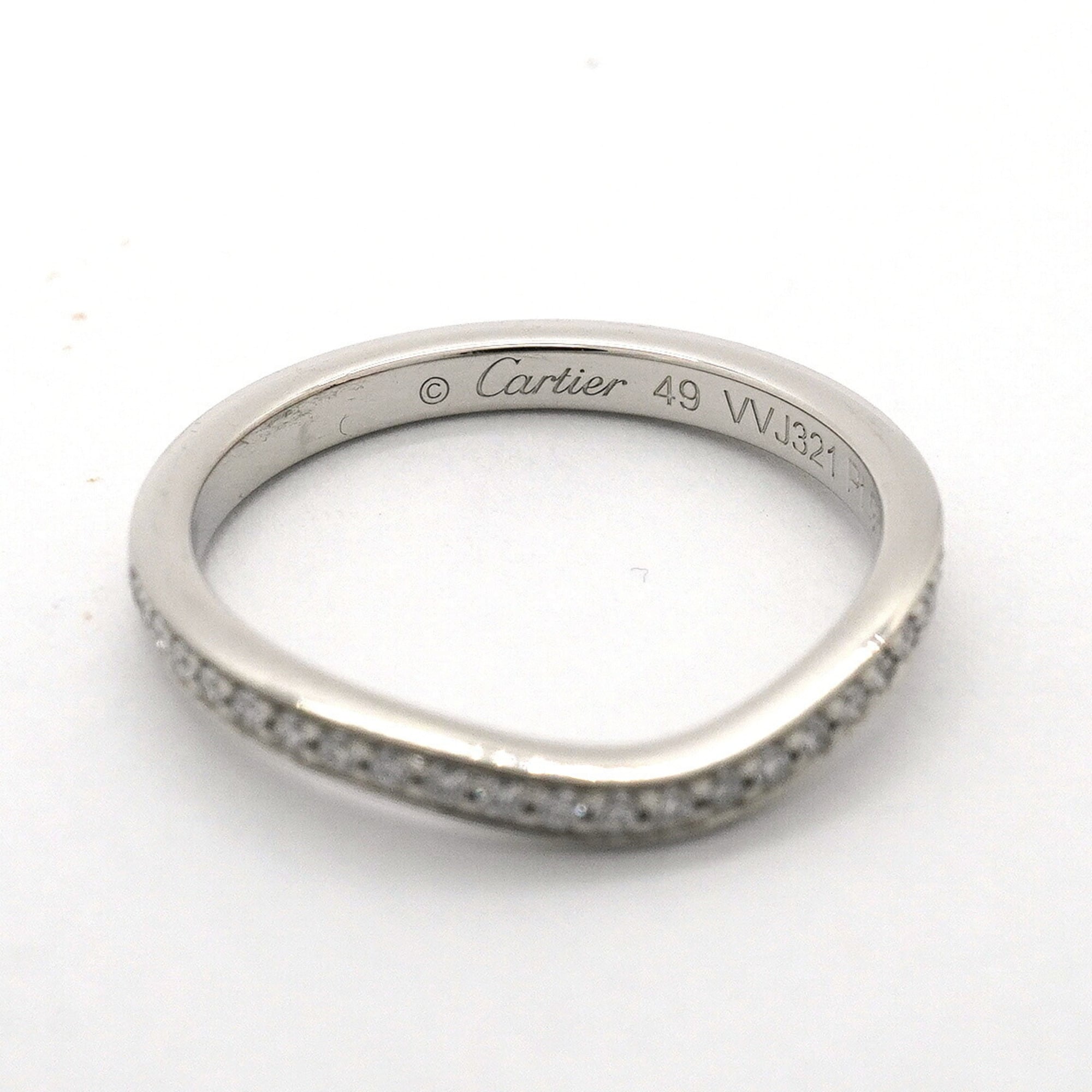 Cartier Platinum 950 Band Ring (Pre-Owned)