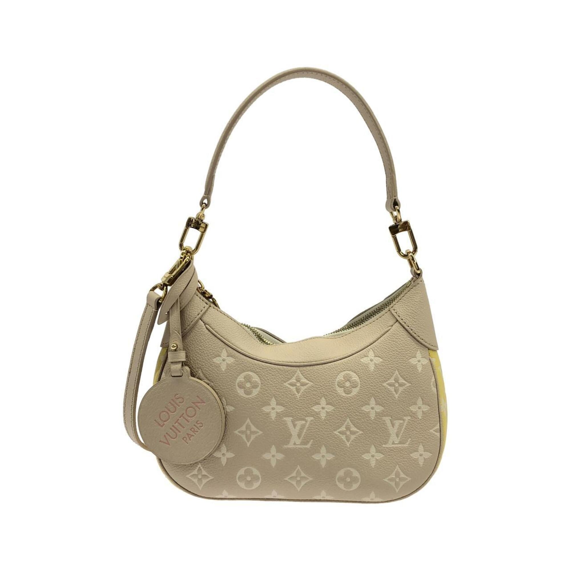 Louis Vuitton Beige Leather Shoulder Bag (Pre-Owned)