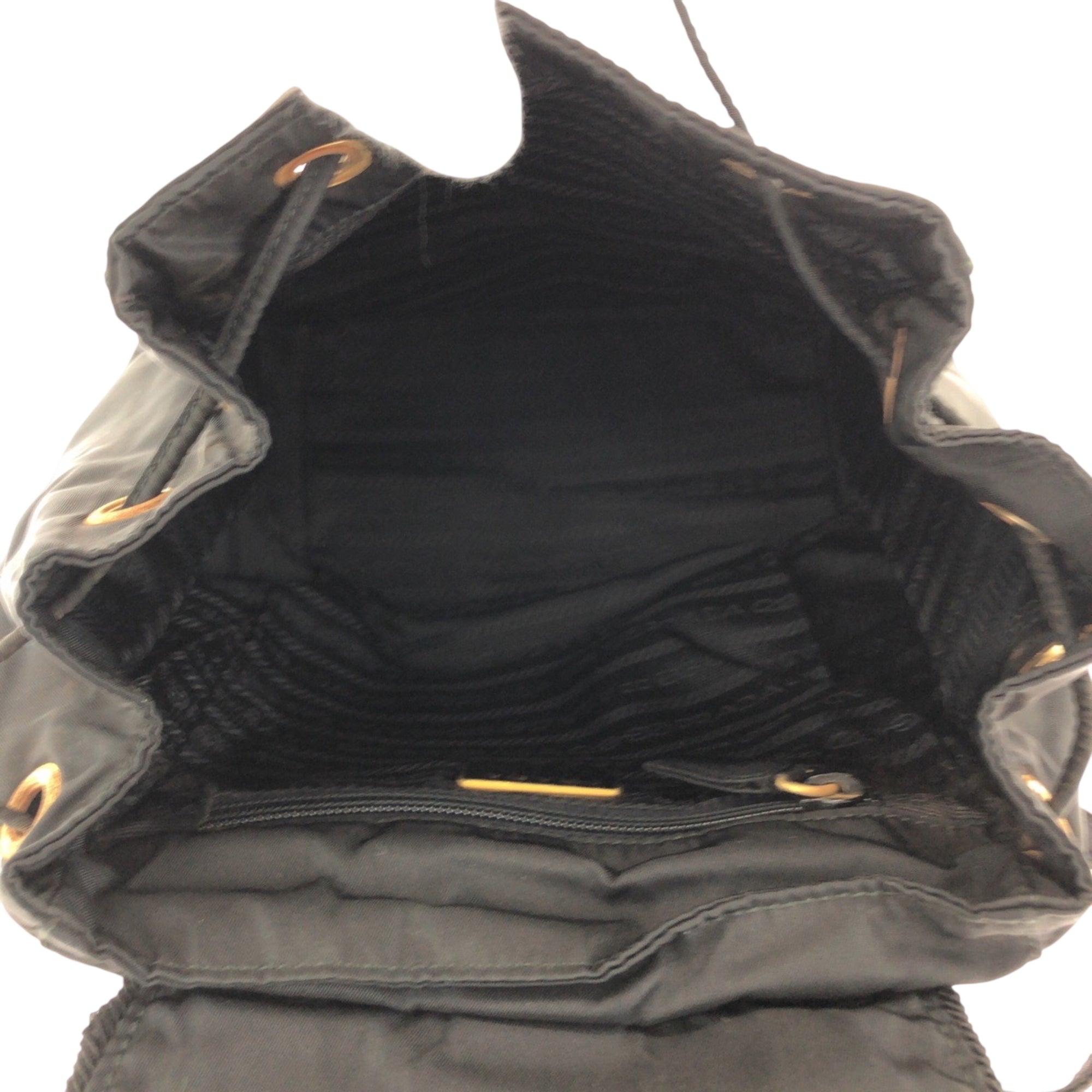 Prada Black Nylon Backpack (Pre-Owned)