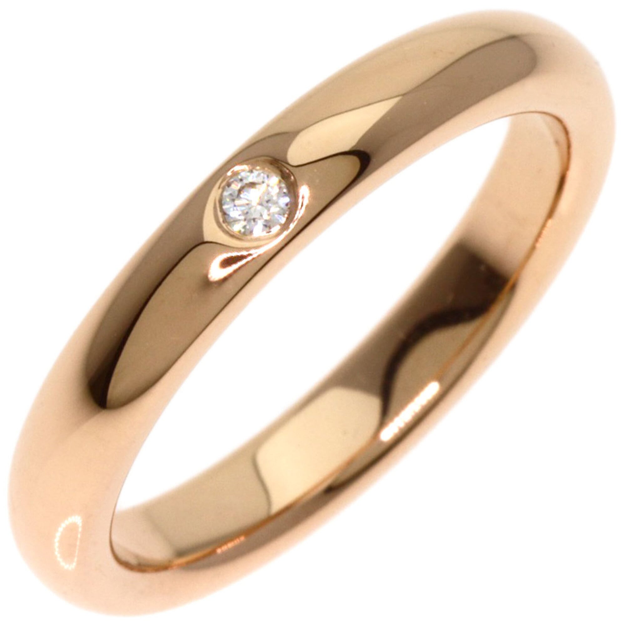 Tiffany Pink Gold Pink Gold (18K) Band Ring (Pre-Owned)