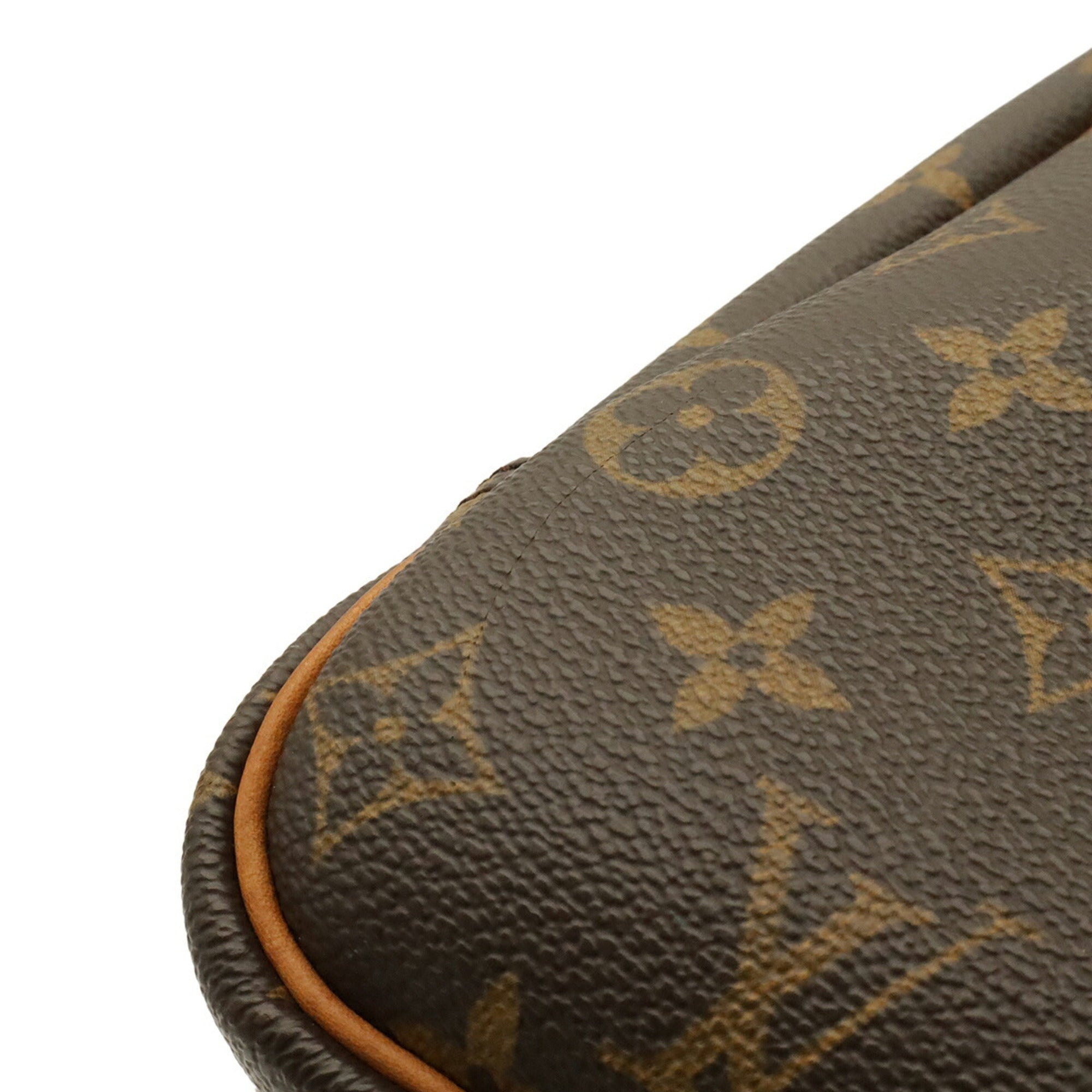 Louis Vuitton Brown Monogram Canvas Boston Bag Handbag (Pre-Owned)
