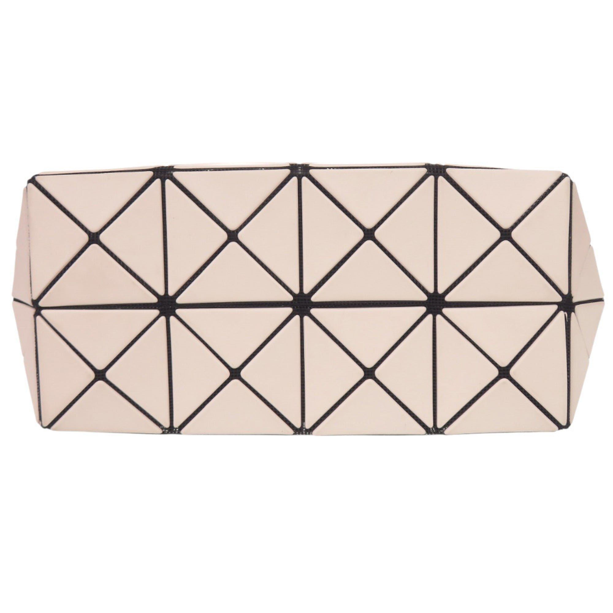 Issey Miyake Beige White Polyester Pvc Tote Bag (Pre-Owned)