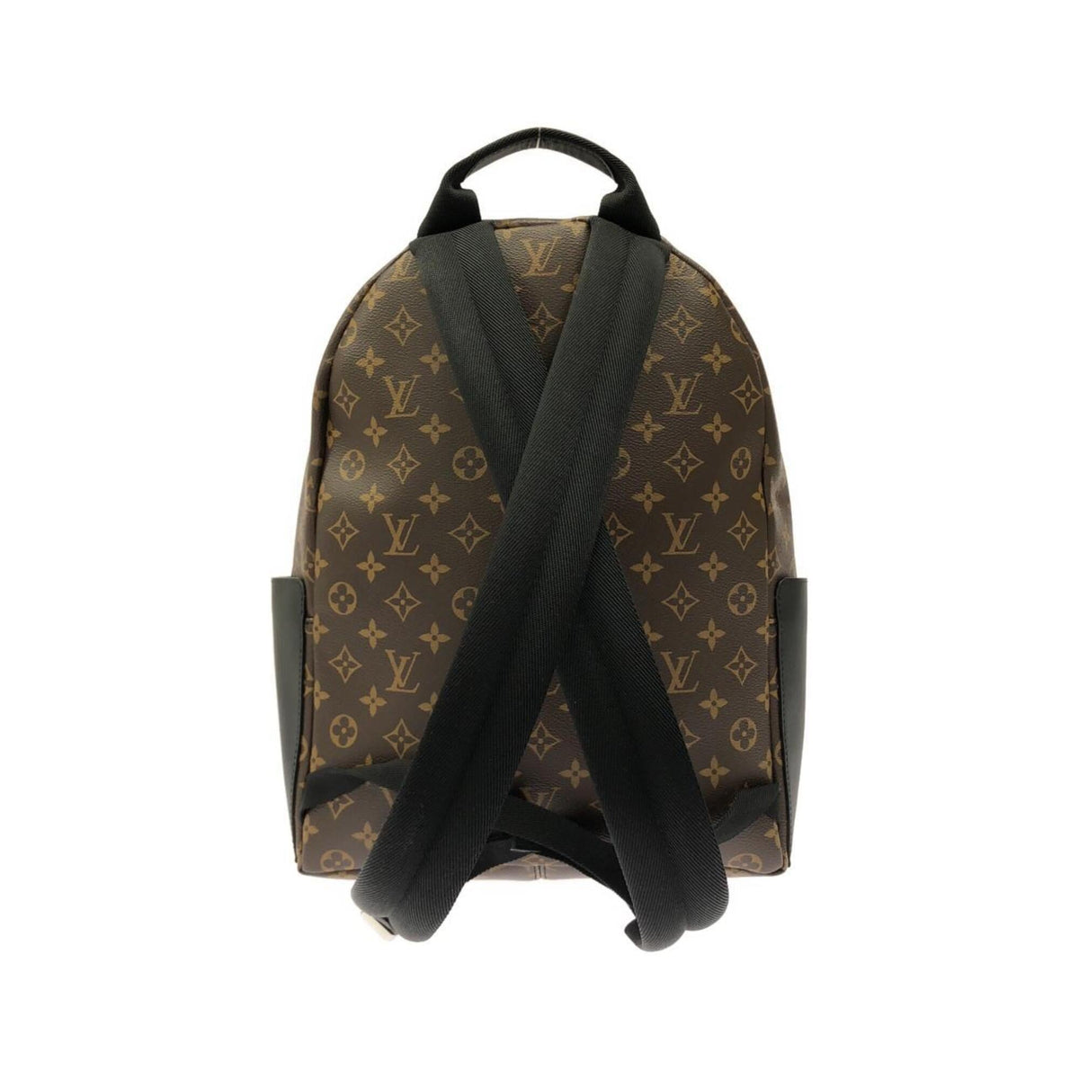 Louis Vuitton Monogram Macassar Marron Coated Canvas Backpack (Pre-Owned)