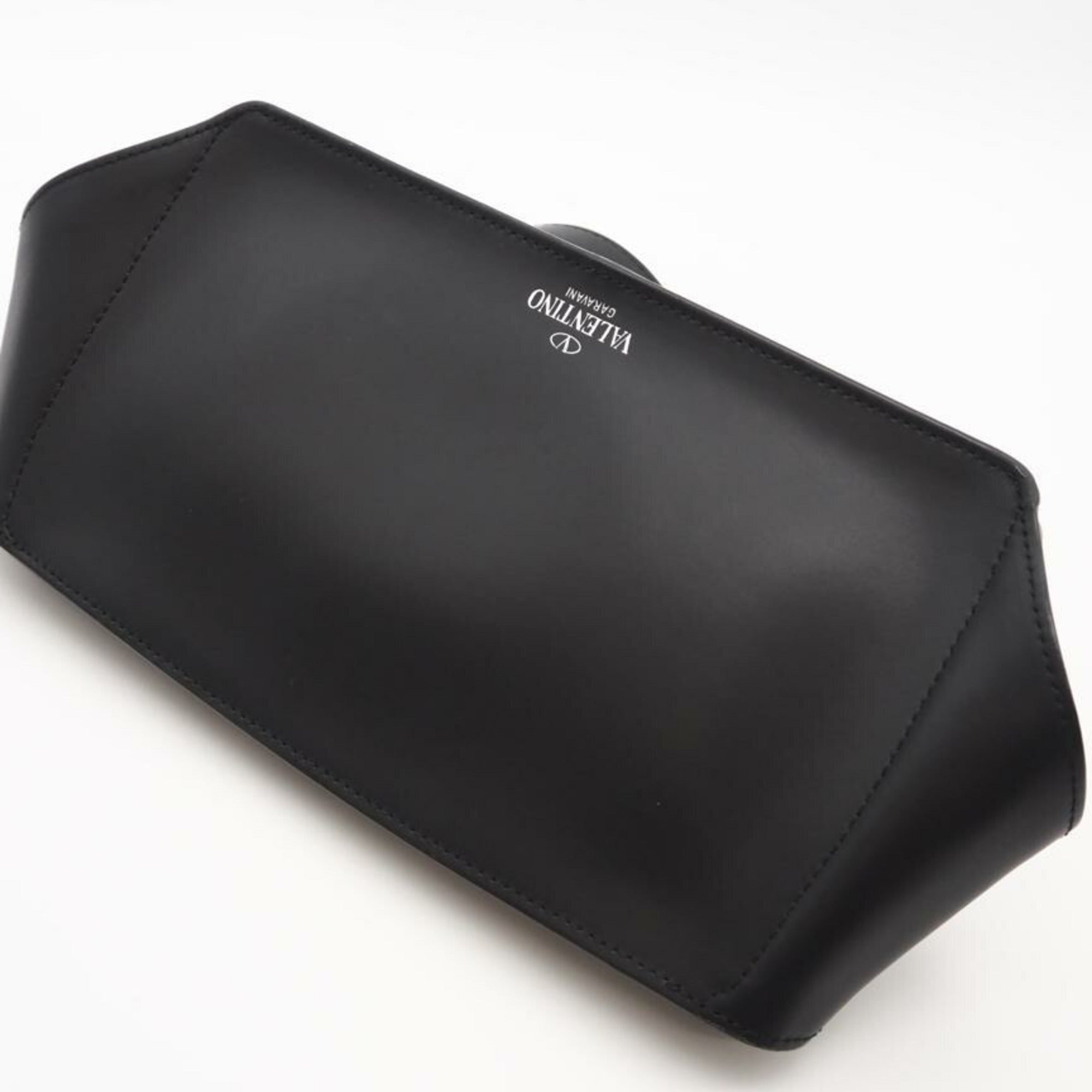 Valentino Black Leather Sling Bag (Pre-Owned)