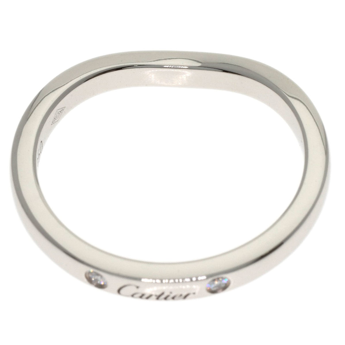 Cartier Platinum 950 Band Ring (Pre-Owned)