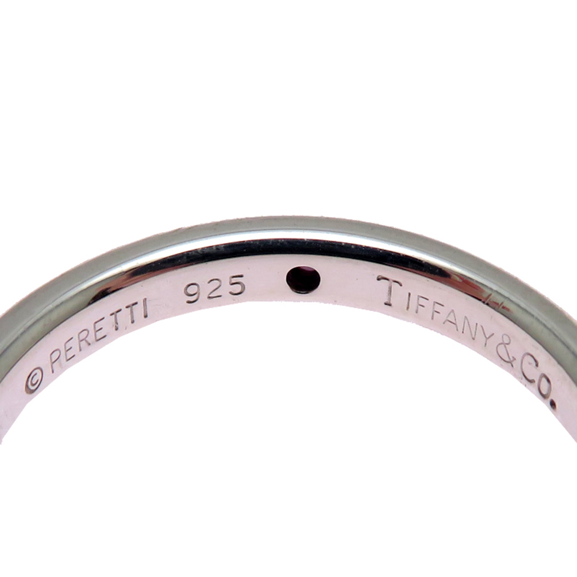 Tiffany Silver 925 Band Ring (Pre-Owned)