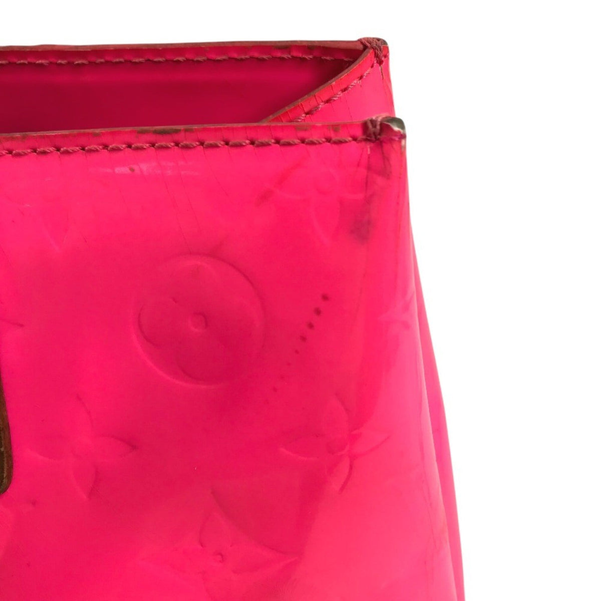 Louis Vuitton Pink Monogram Vernis Handbag (Pre-Owned)