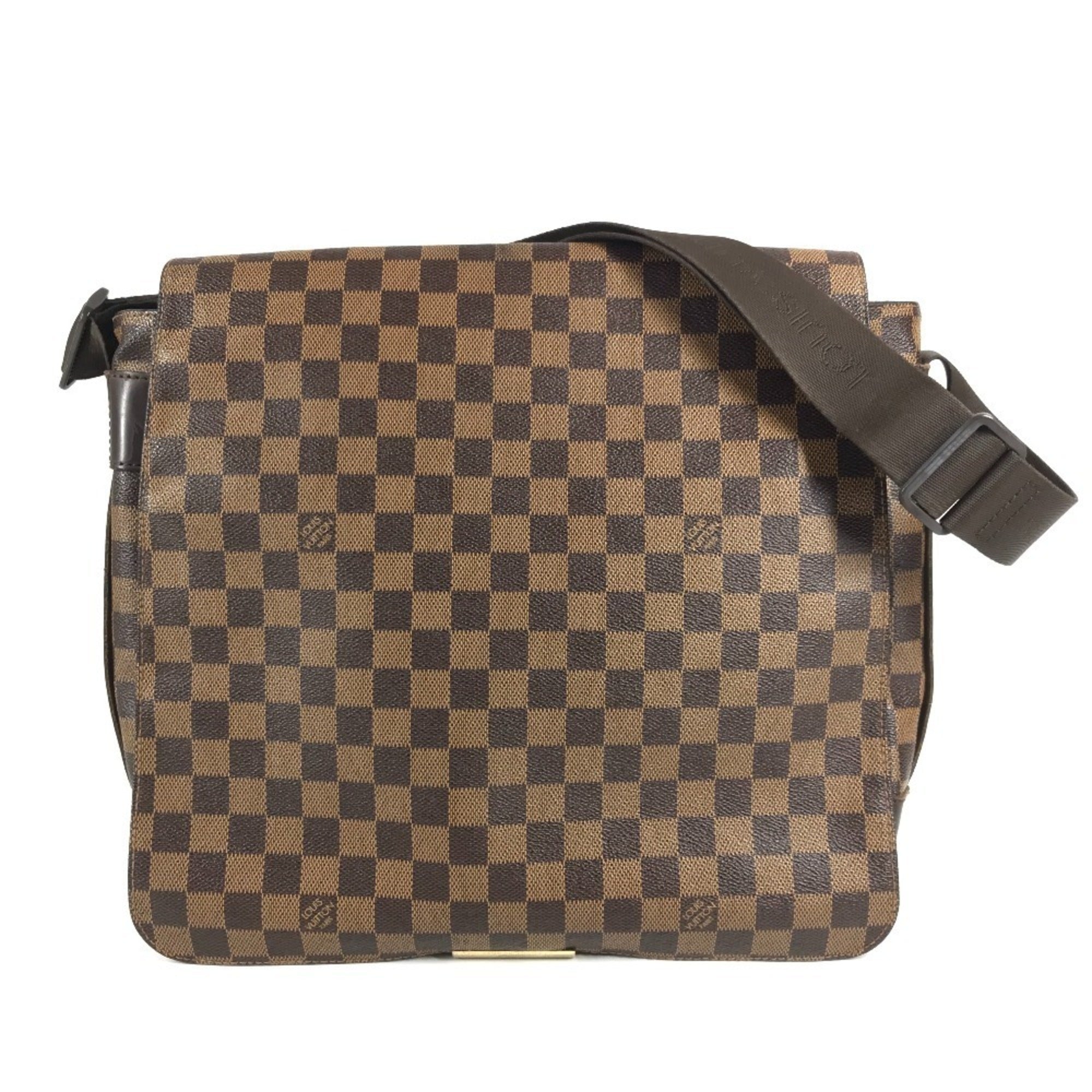 Louis Vuitton Brown Ebene Damier Canvas Handbag Shoulder Bag (Pre-Owned)