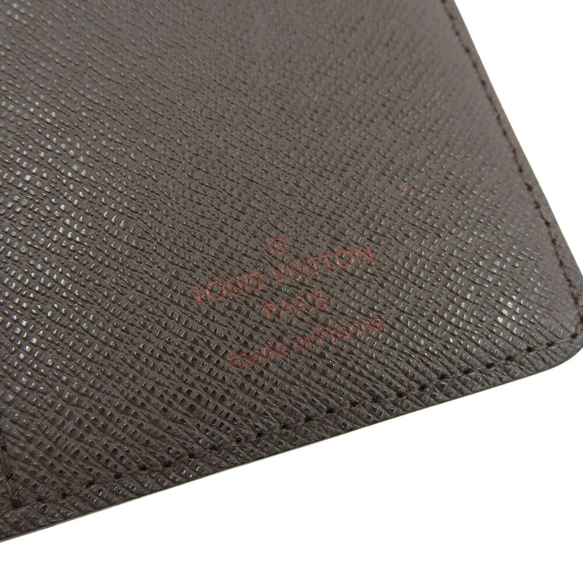 Louis Vuitton Ebene Pvc Long Wallet (Bi-Fold) (Pre-Owned)