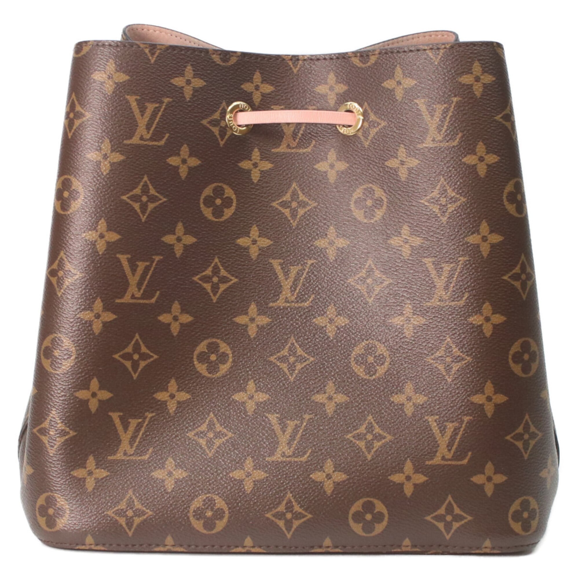 Louis Vuitton Brown Monogram Pink Rose Poudre Monogram Rose Monogram Shoulder Bag (Pre-Owned)
