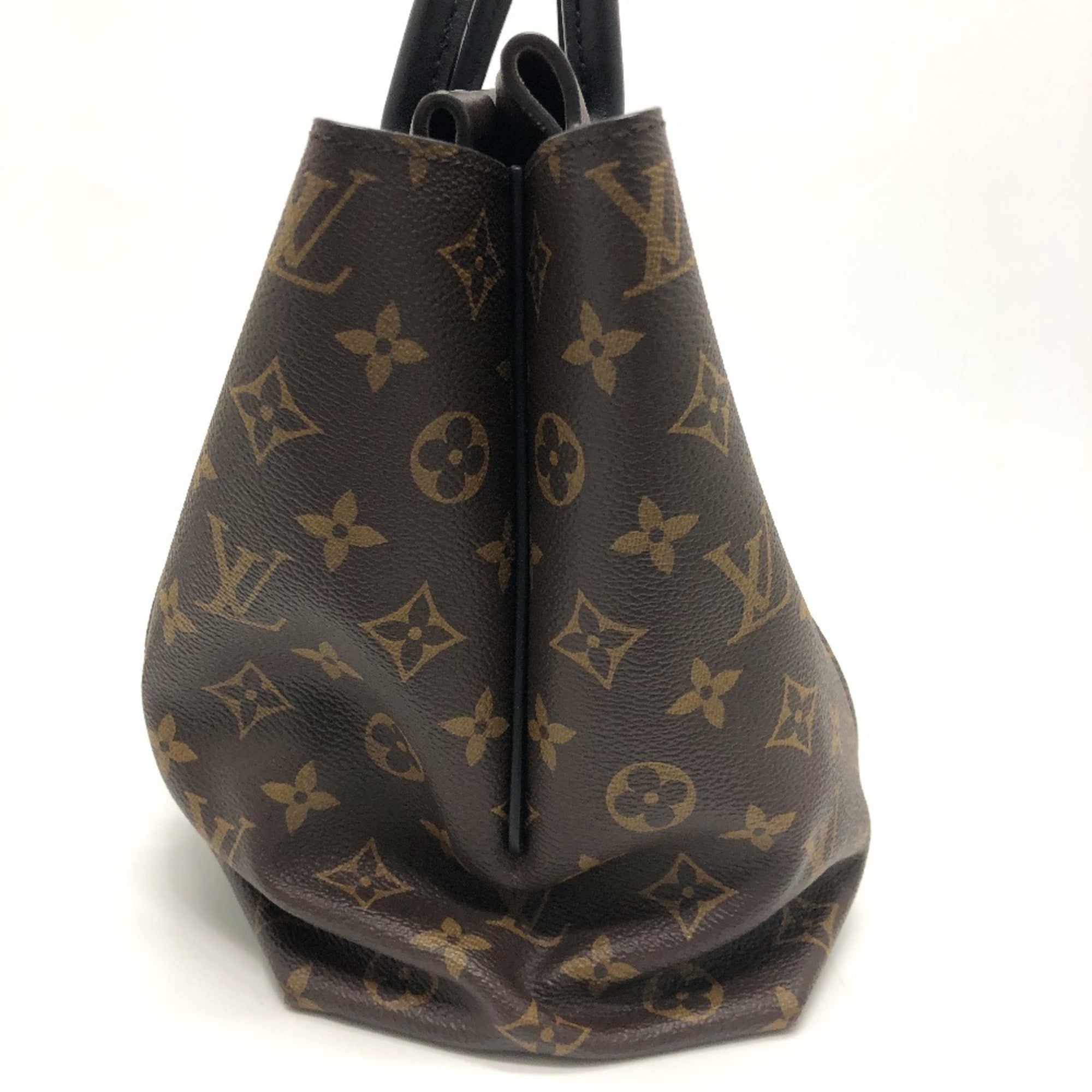 Louis Vuitton Brown Chocolat Monogram Canvas Cuir Ombre Leather Handbag (Pre-Owned)