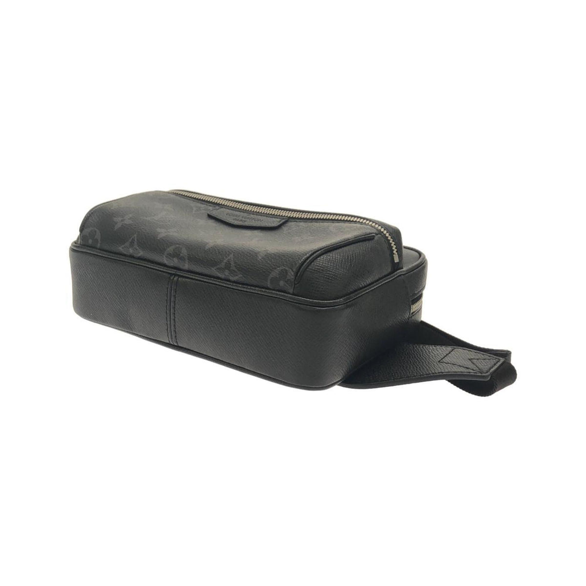 Louis Vuitton Black Coated Canvas Shoulder Bag (Pre-Owned)