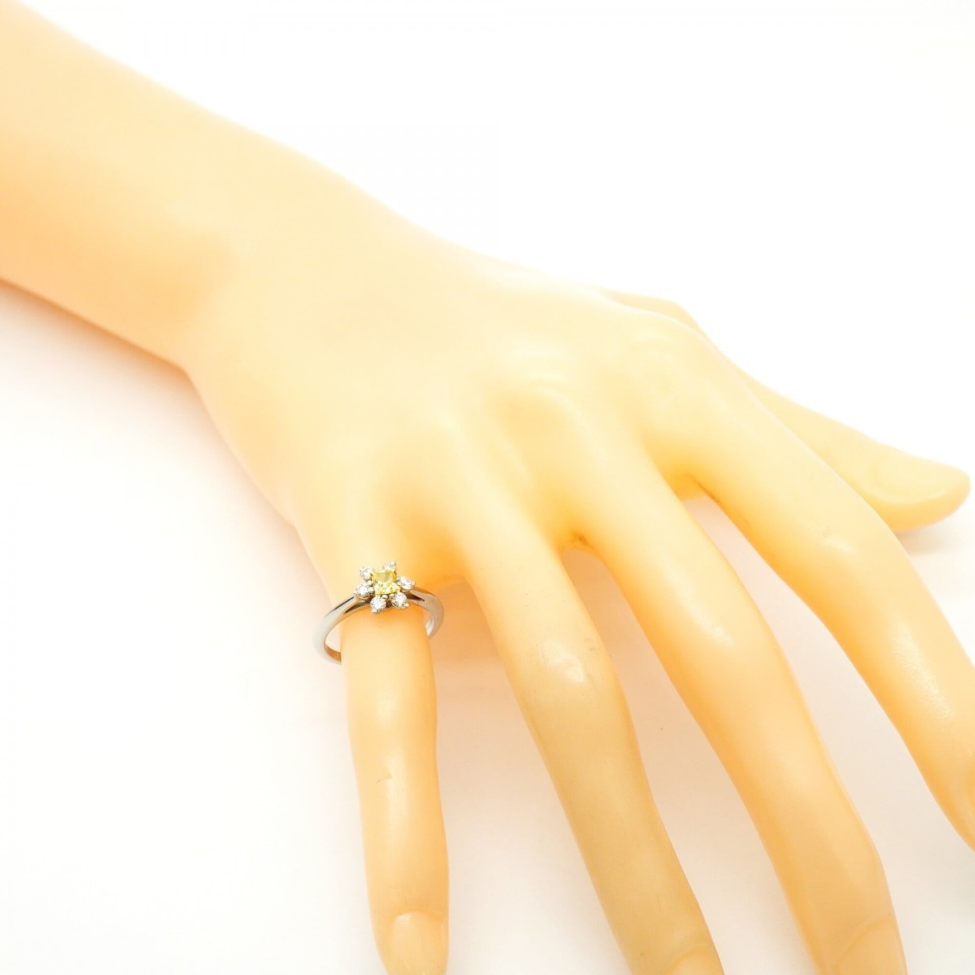 Tiffany Yellow Gold (18K) Platinum 950 Band Ring (Pre-Owned)